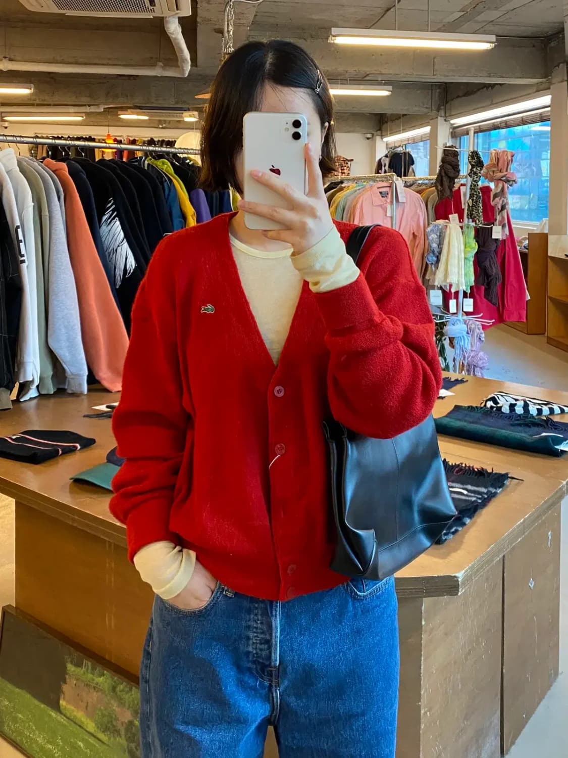 라코스테 가디건 (Woman M~L) B0846 상품이미지2