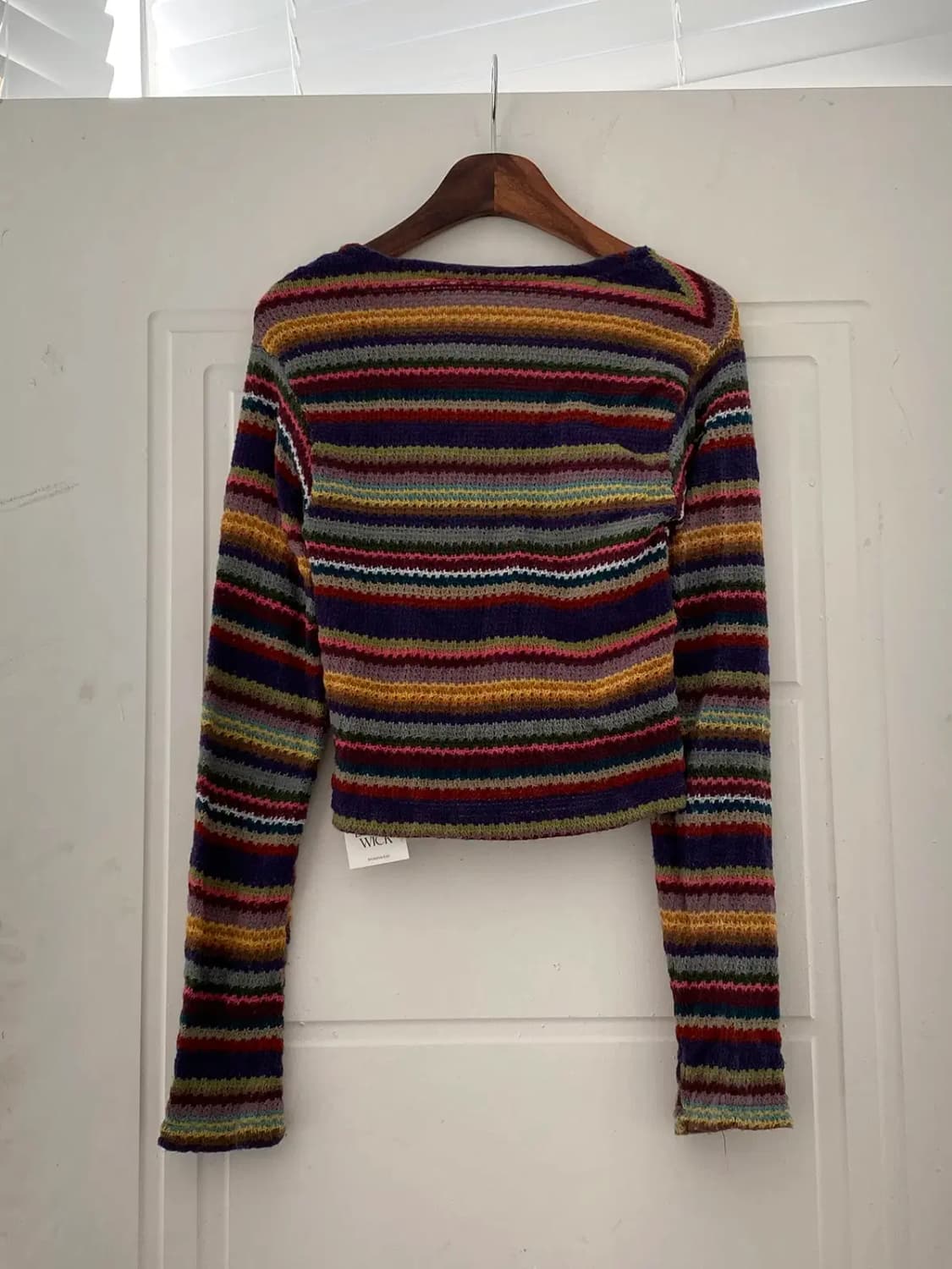 Vintage 스트라이프 니트 가디건 (Woman XS) 12427 상품이미지3