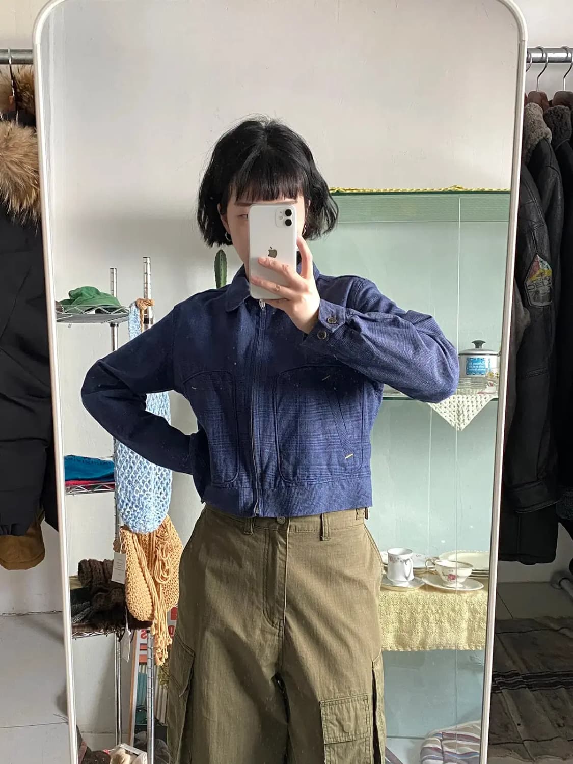 스컬프터 체크 자켓 (Woman XL) 12422 상품이미지2