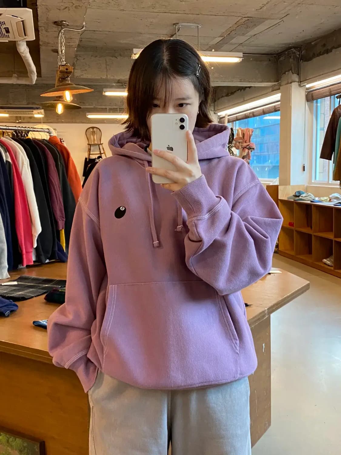 스투시 후드 티셔츠 (Man 2XL) B0851 상품이미지2