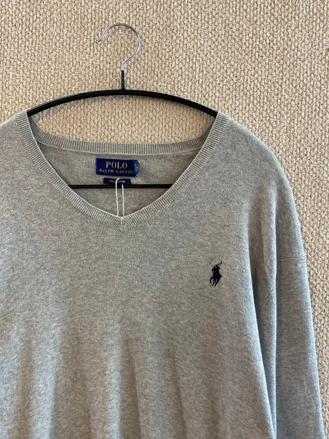 폴로 랄프로렌 브이넥 니트 (Man M) B0874 상품이미지3