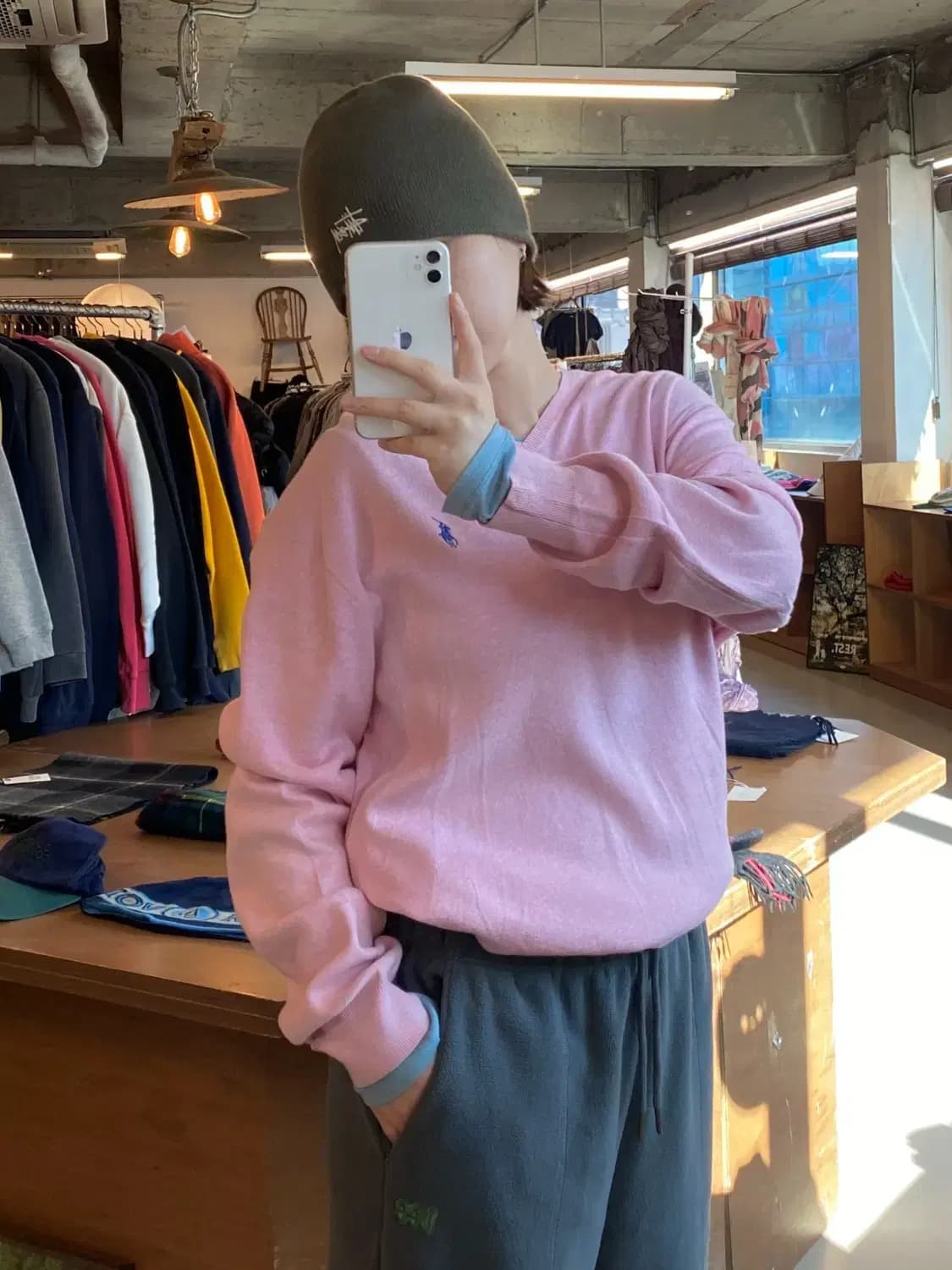 폴로 랄프로렌 브이넥 니트 (Man XL) B0866 상품이미지1