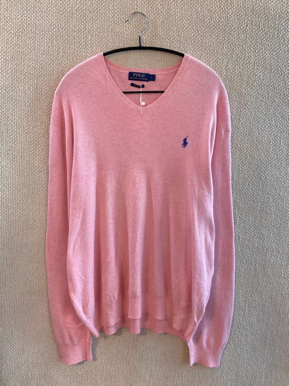 폴로 랄프로렌 브이넥 니트 (Man XL) B0866 상품이미지2