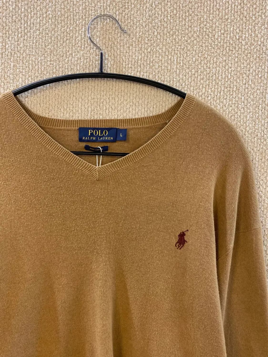 폴로 랄프로렌 브이넥 니트 (Man L) B0891 상품이미지3