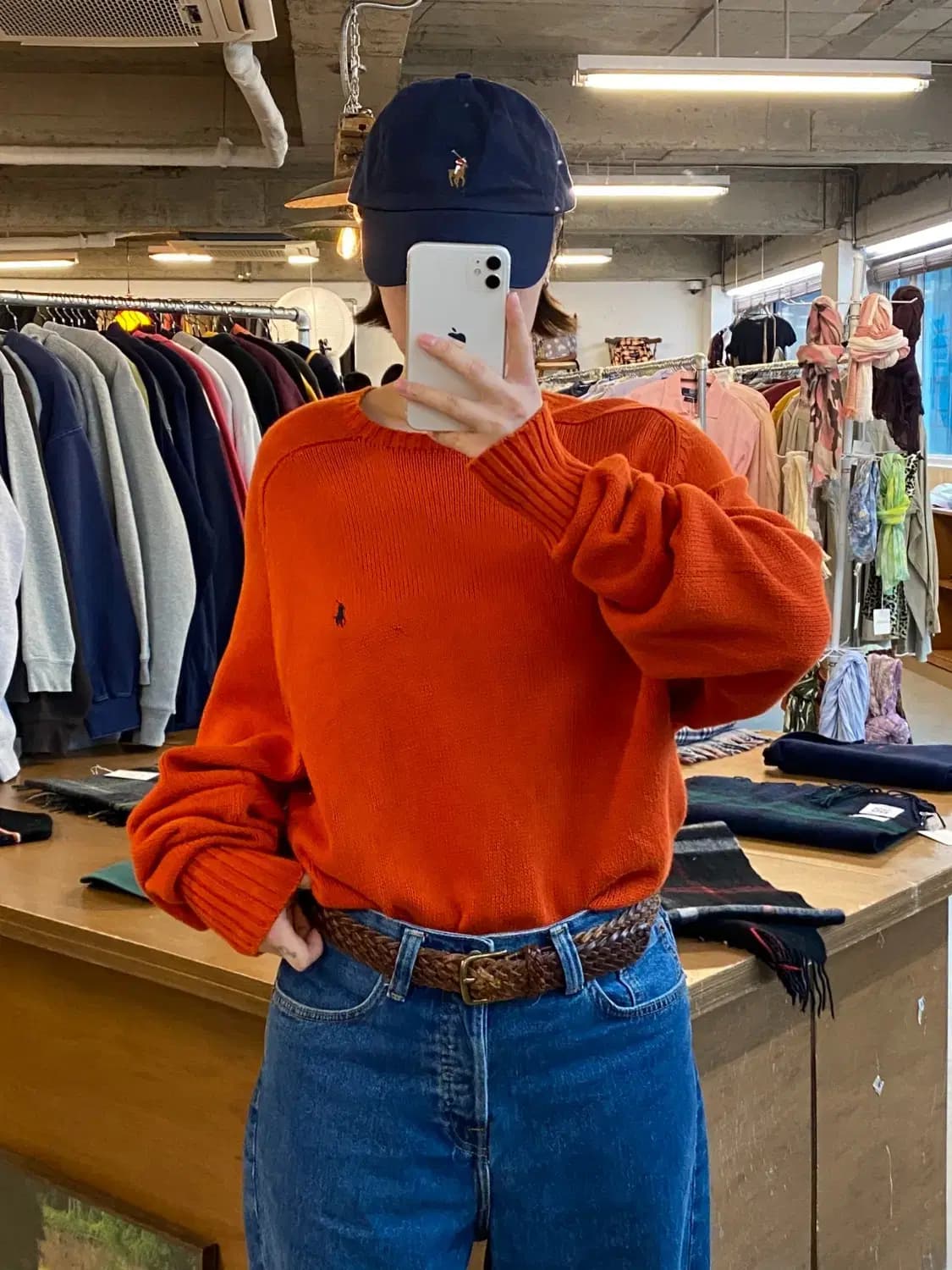 폴로 랄프로렌 라운드 니트 (Man XL) B0883 상품이미지1