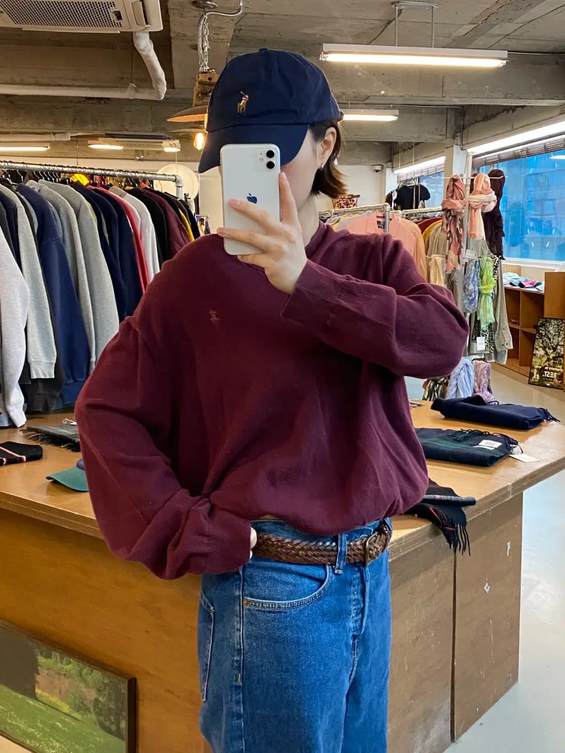 폴로 랄프로렌 브이넥 니트 (Man L) B0882 상품이미지2