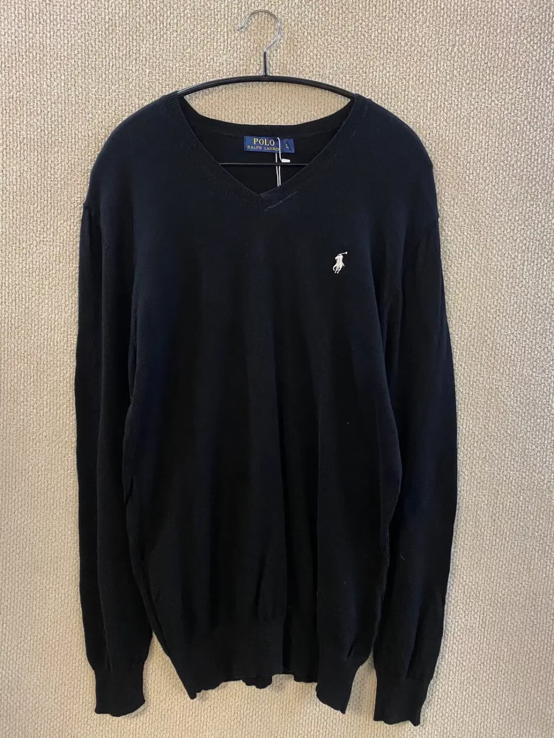 폴로 랄프로렌 브이넥 니트 (Man L) B0878 상품이미지3