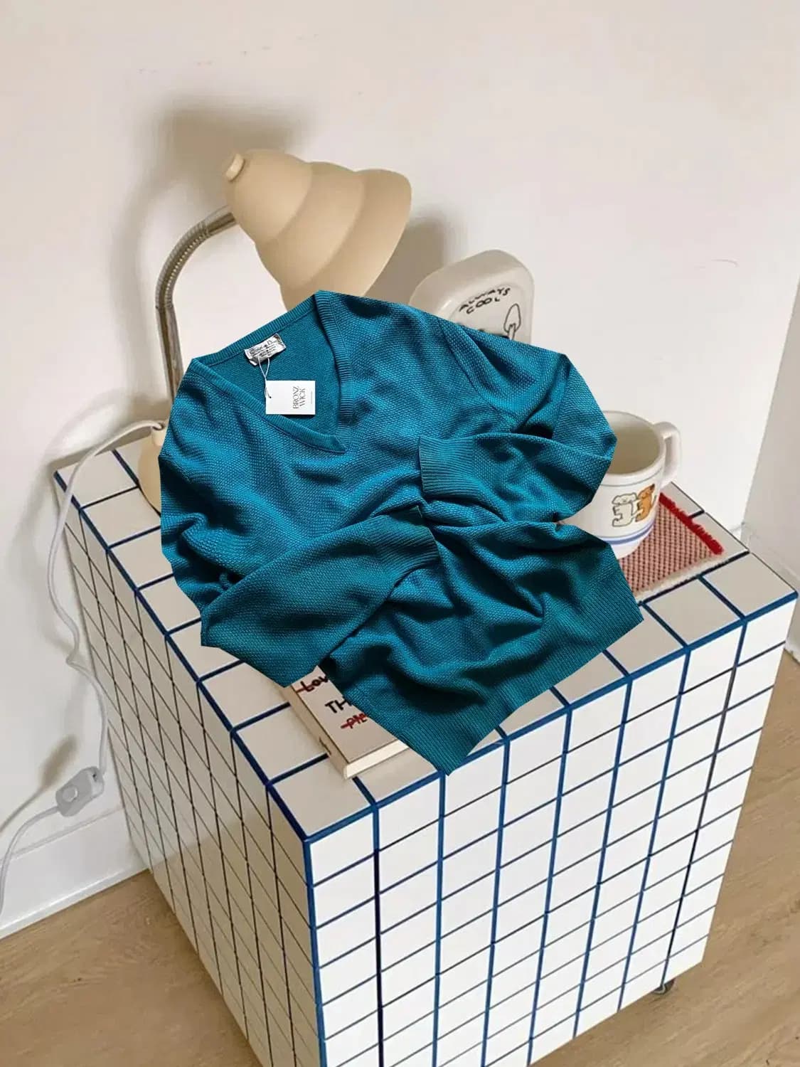 디올 브이넥 니트 (Man L) 12428 상품이미지1