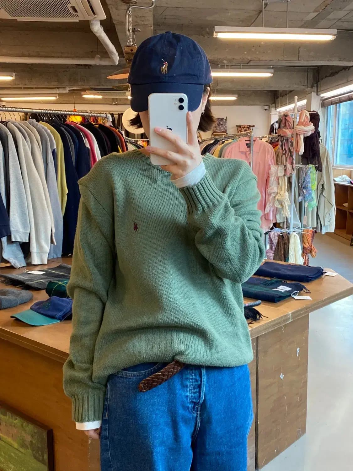 폴로 랄프로렌 라운드 니트 (Man M) B0919 상품이미지1