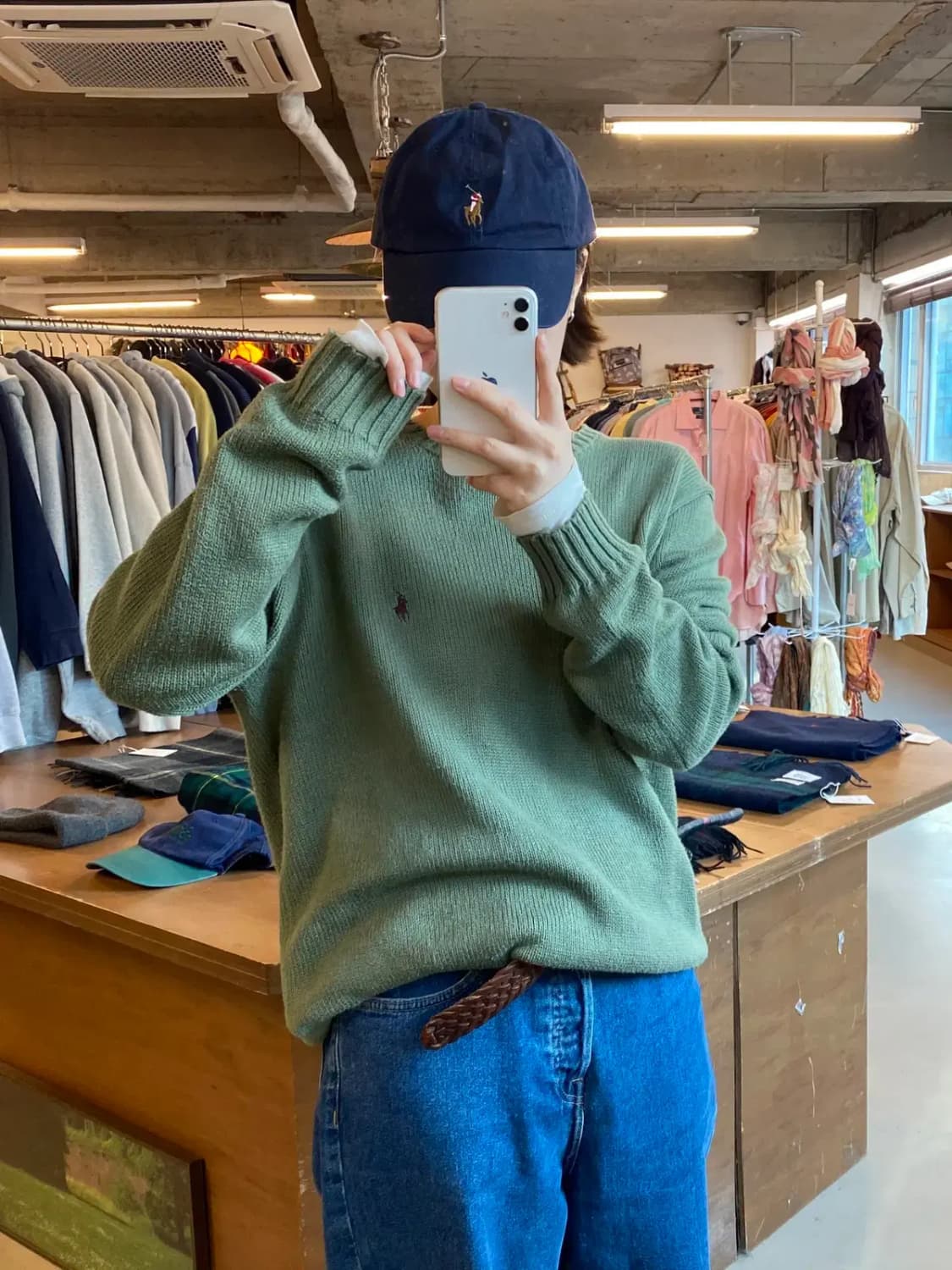 폴로 랄프로렌 라운드 니트 (Man M) B0919 상품이미지2