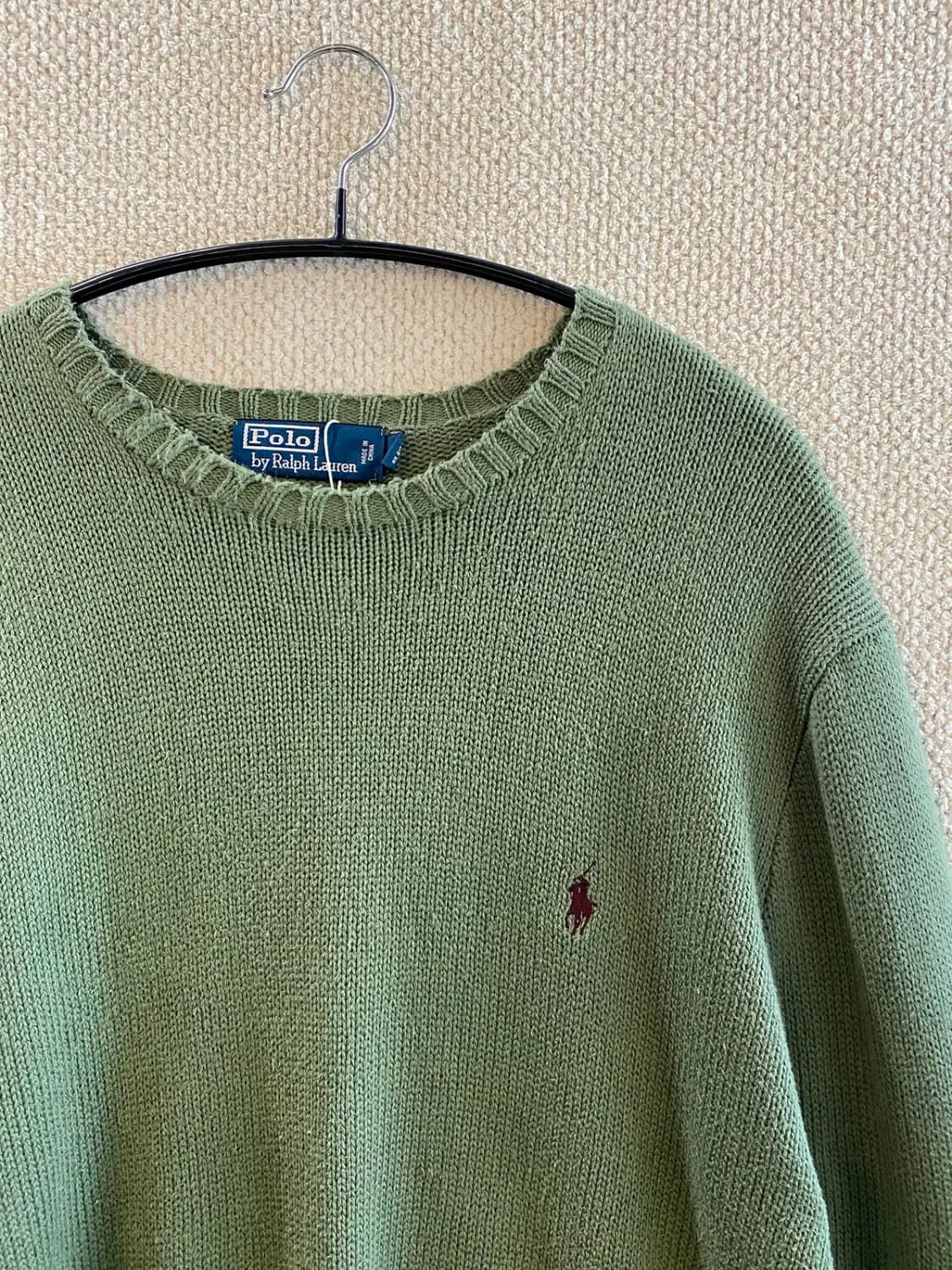 폴로 랄프로렌 라운드 니트 (Man M) B0919 상품이미지4