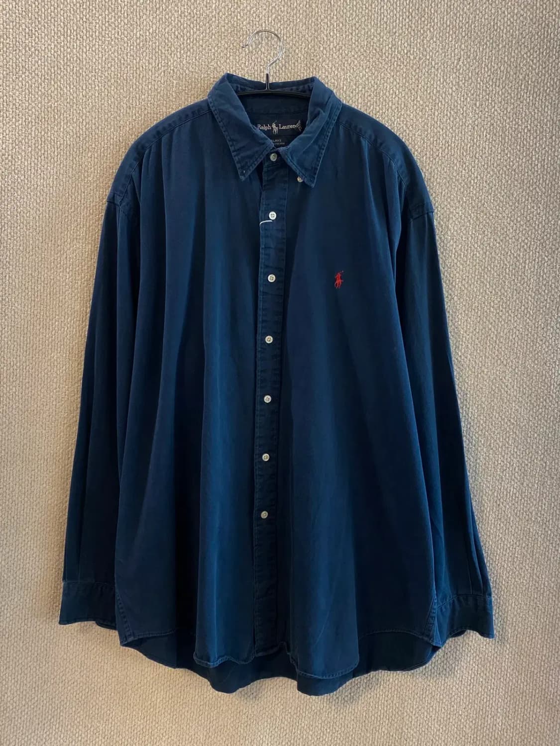 폴로 랄프로렌 솔리드 셔츠 (Man 2XL) B0911 상품이미지3