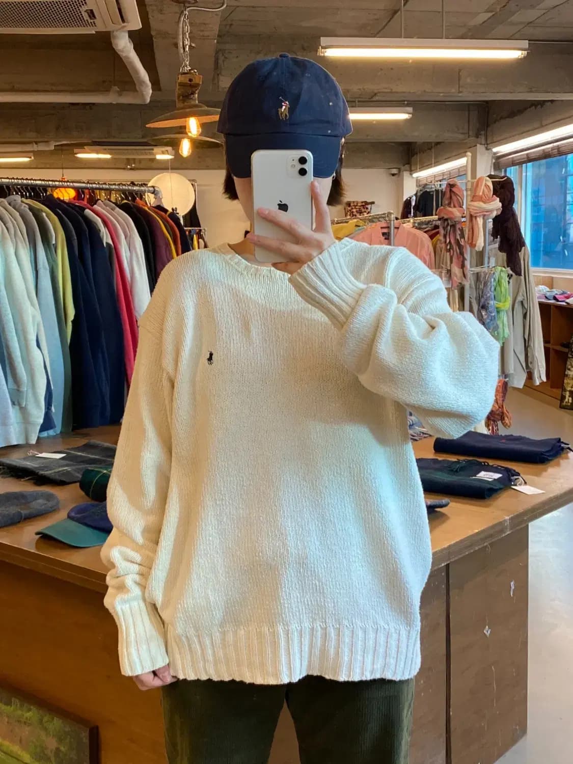 폴로 랄프로렌 라운드 니트 (Man XL) B0906 상품이미지1