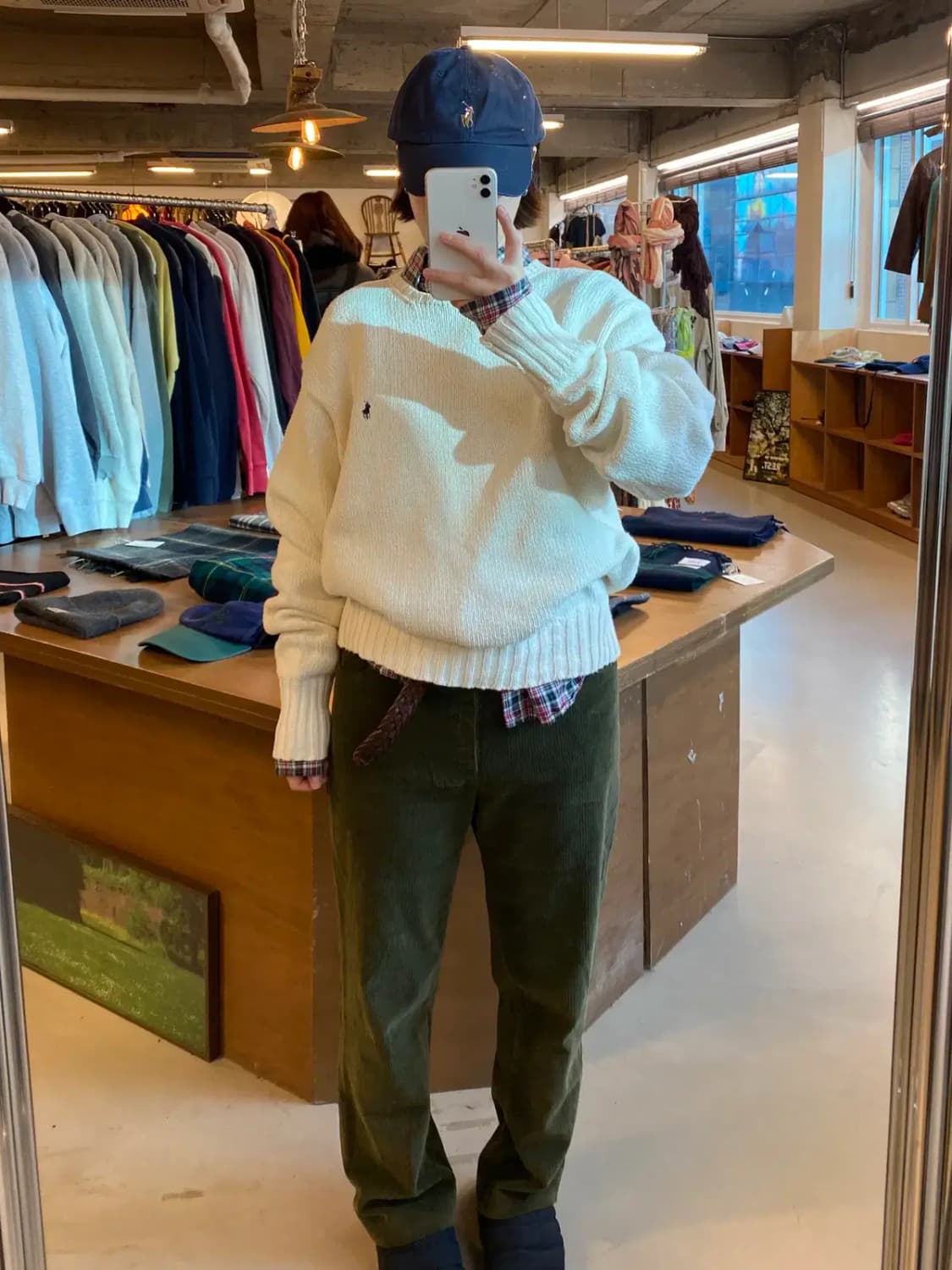 폴로 랄프로렌 라운드 니트 (Man XL) B0906 상품이미지2