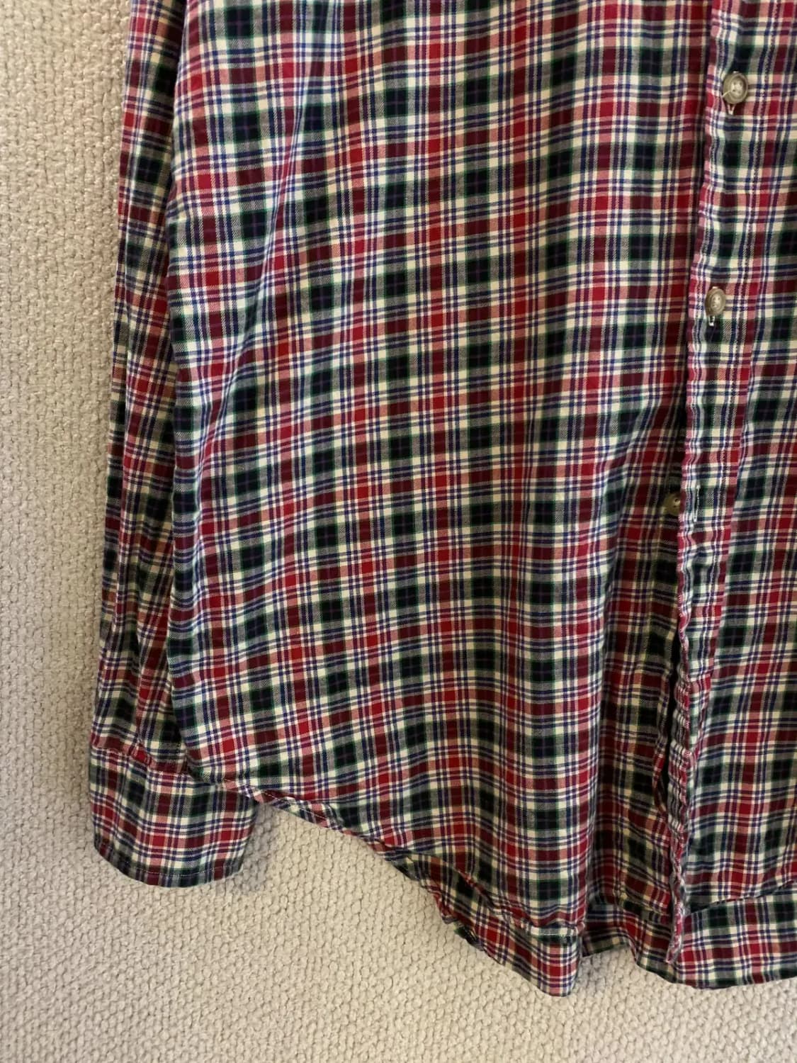 폴로 랄프로렌 체크 셔츠 (Man L) B0905 상품이미지5