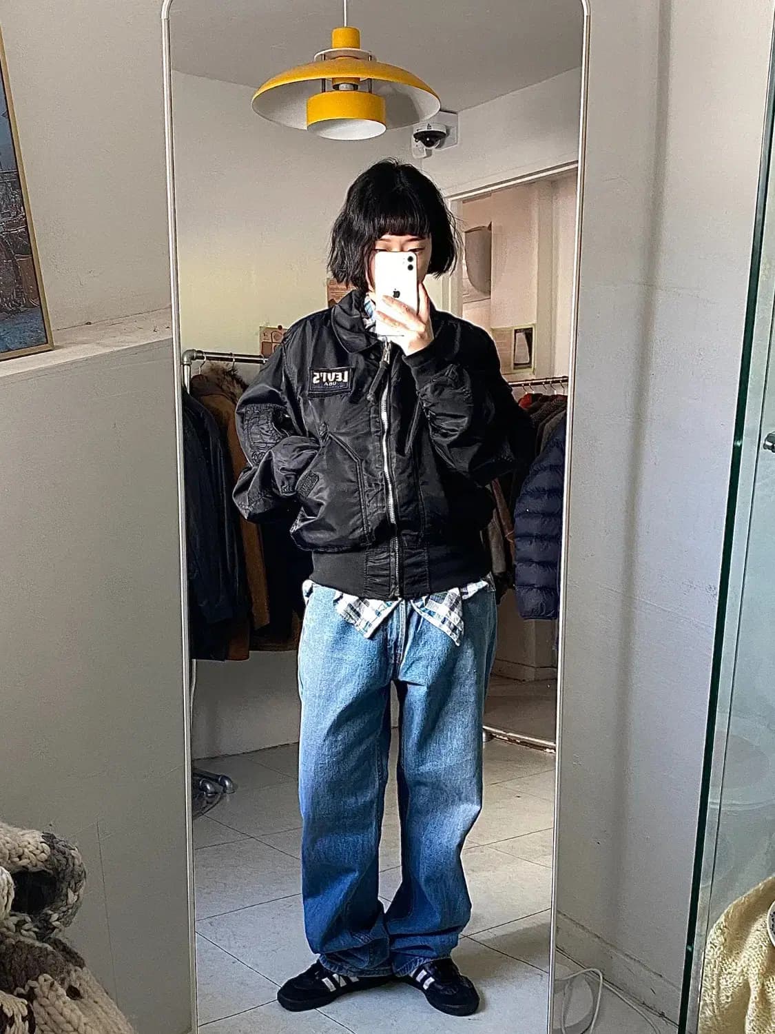 리바이스 패치 항공 점퍼 (Man M) 12452 상품이미지1