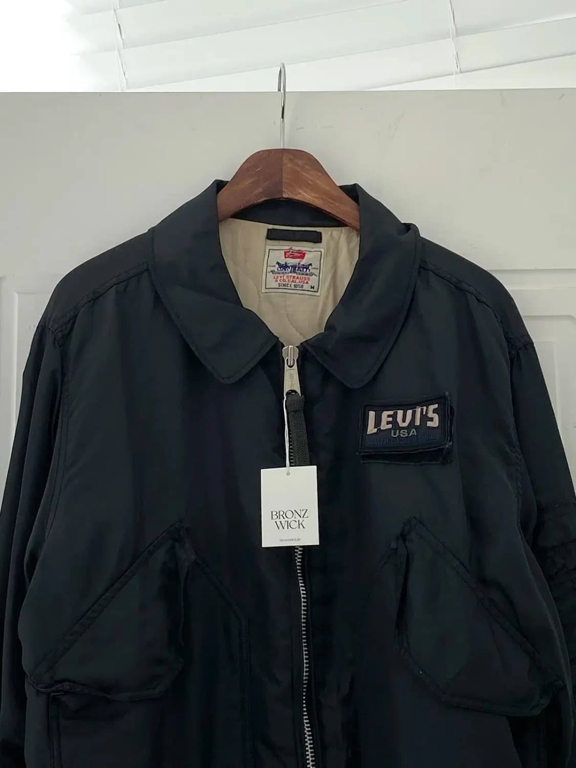 리바이스 패치 항공 점퍼 (Man M) 12452 상품이미지4