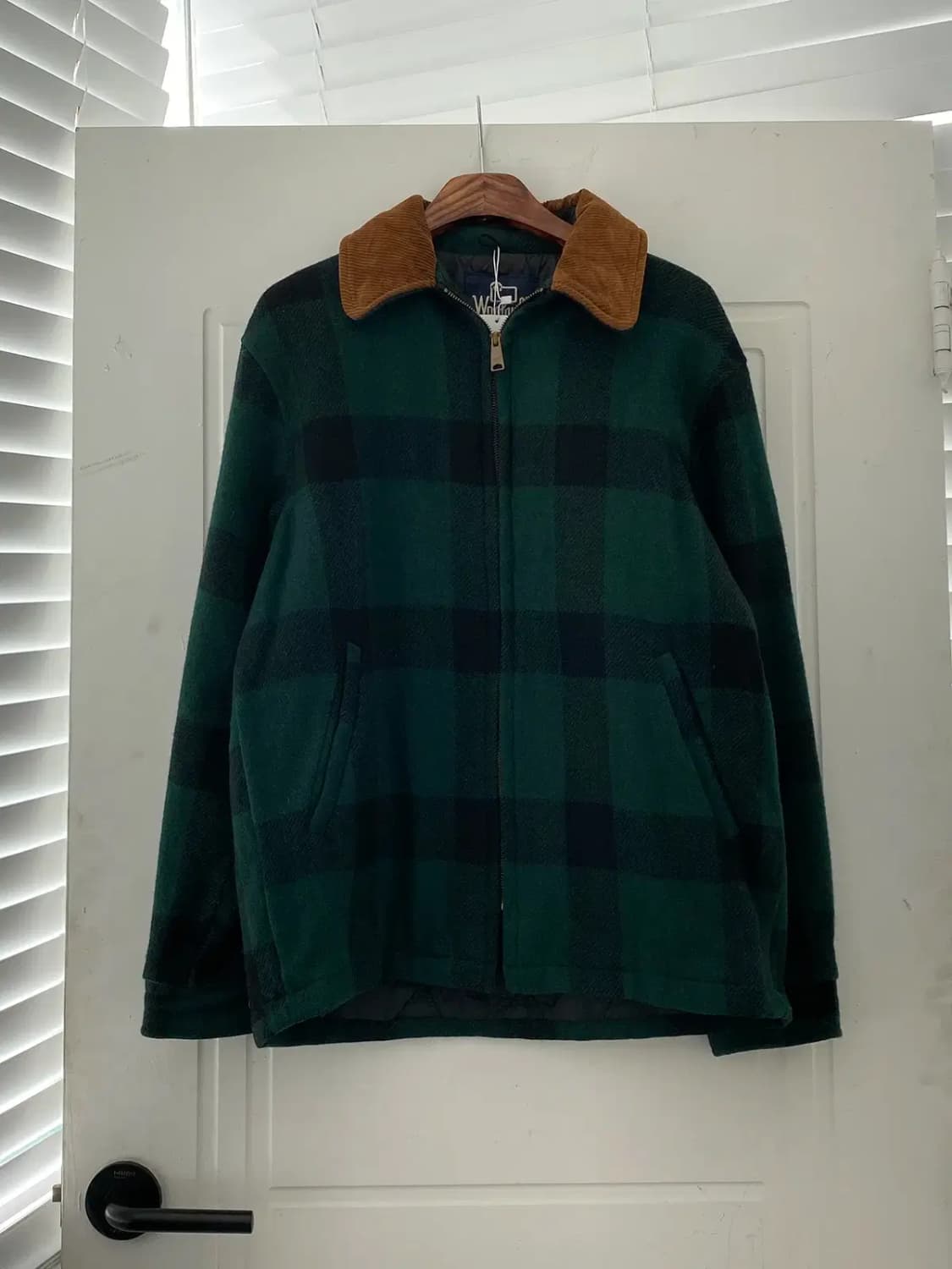 Woolnich 체크 울 자켓 (Man L) 12449 상품이미지2