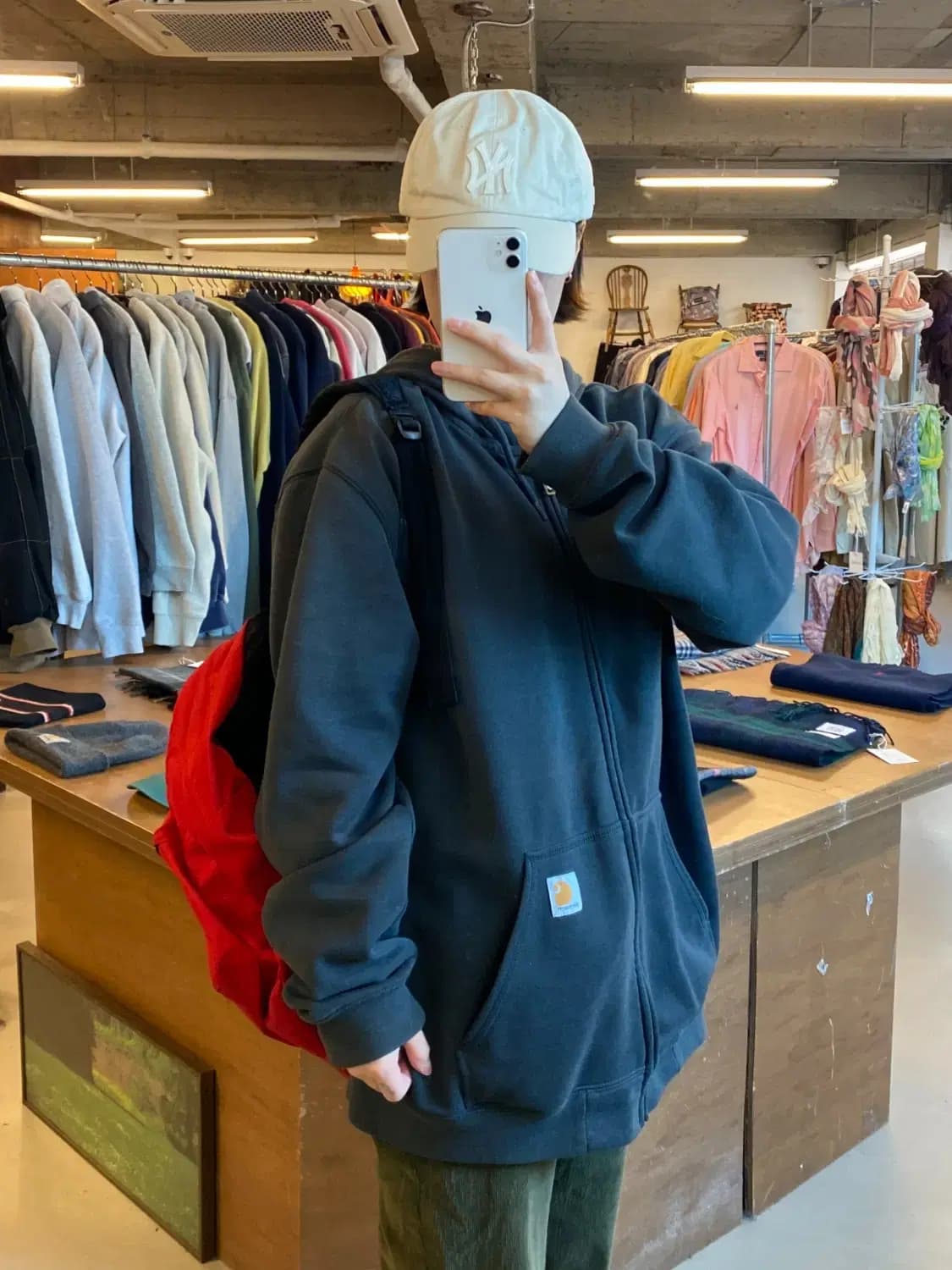 칼하트 기모 후드 집업 (Man 2XL) B0903 상품이미지1