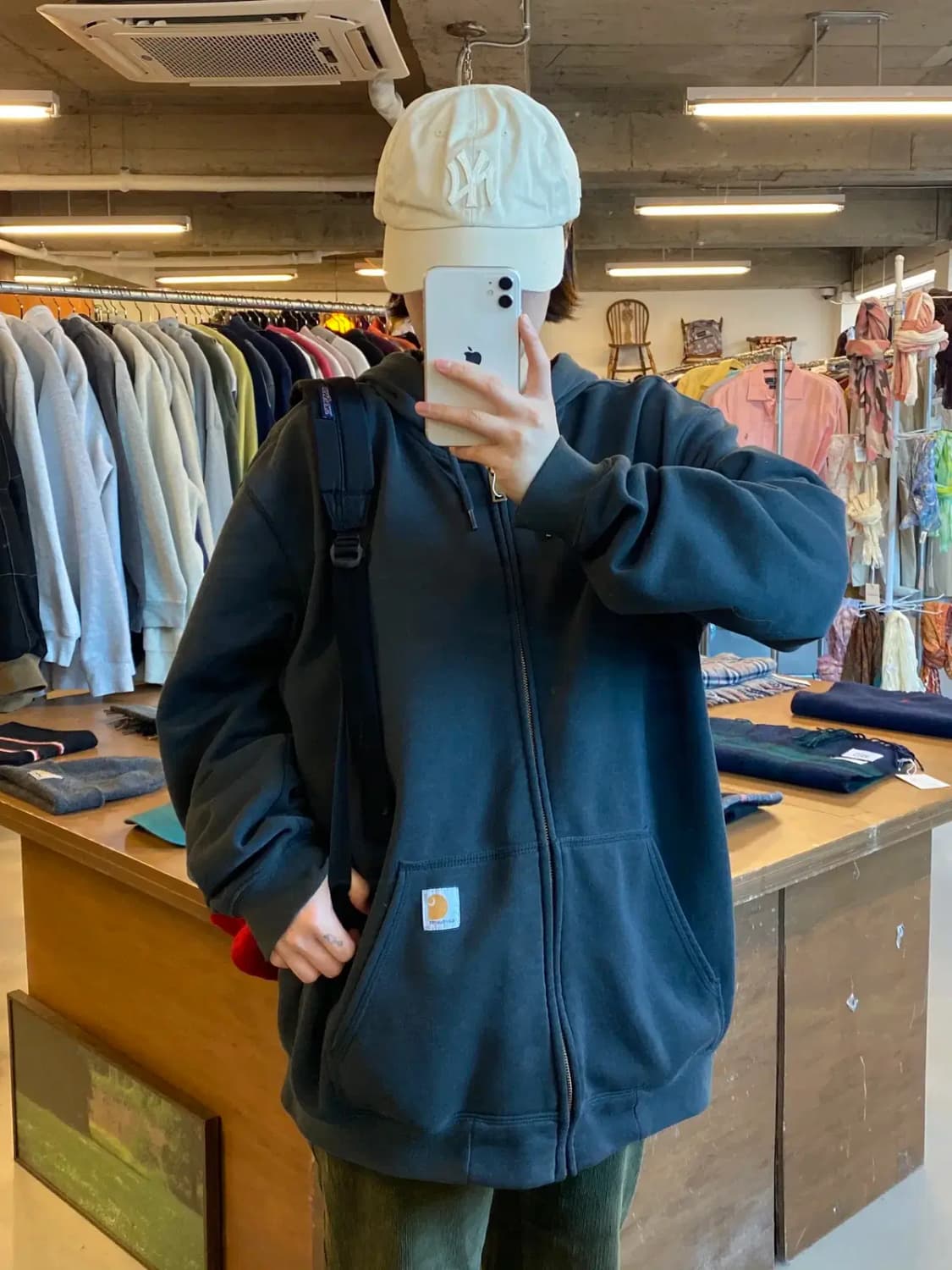 칼하트 기모 후드 집업 (Man 2XL) B0903 상품이미지2