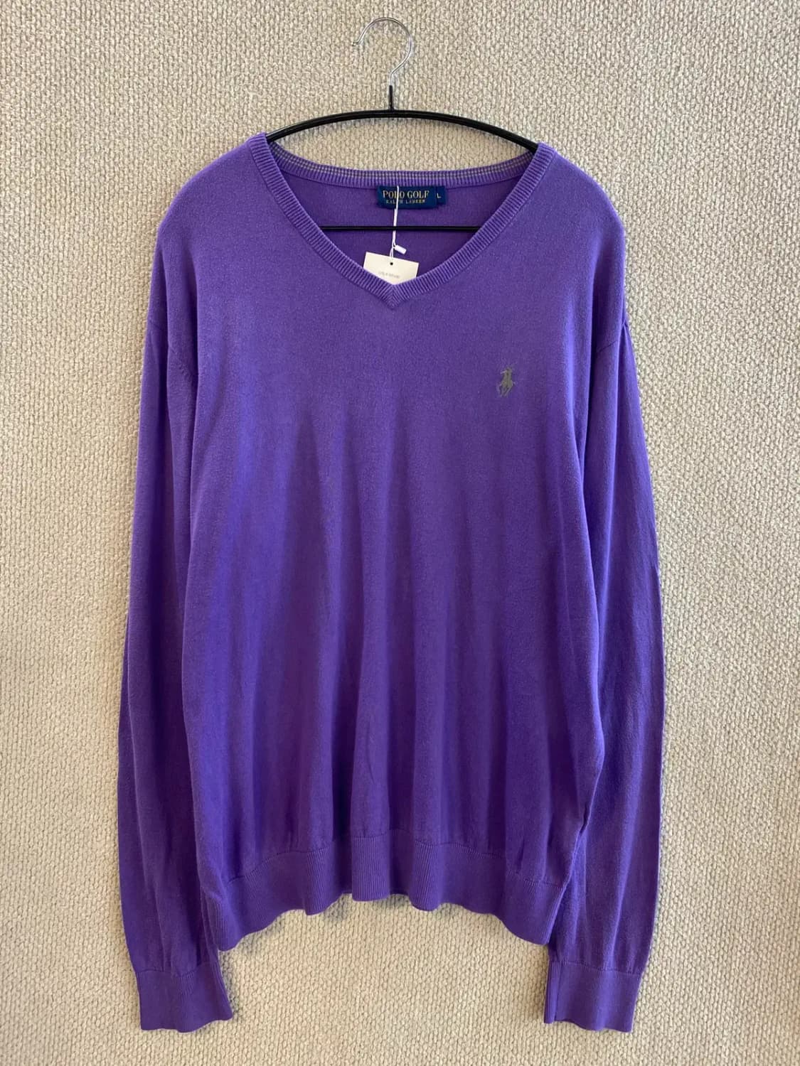 폴로 랄프로렌 브이넥 니트 (Man L) B0897 상품이미지3