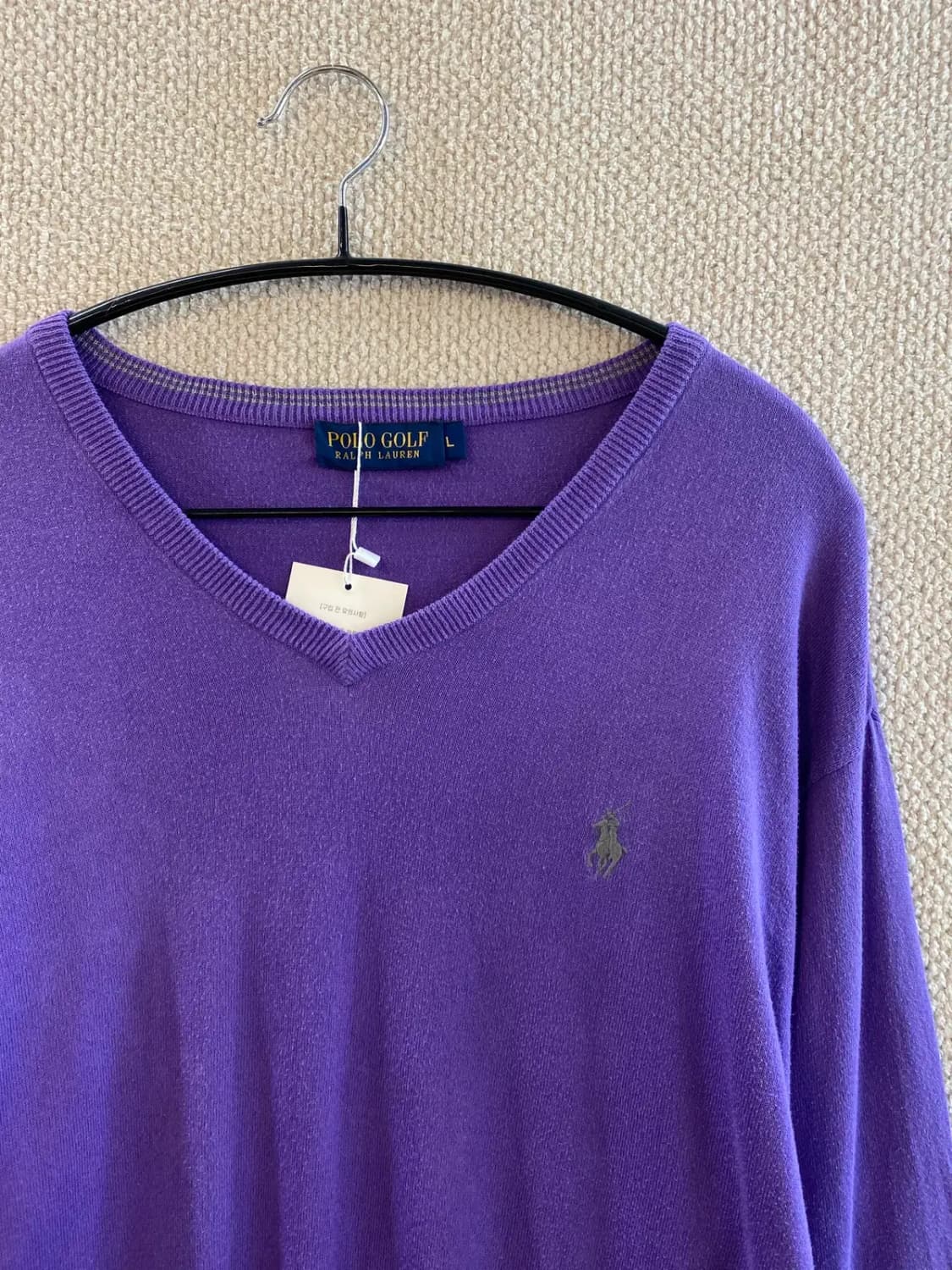 폴로 랄프로렌 브이넥 니트 (Man L) B0897 상품이미지4