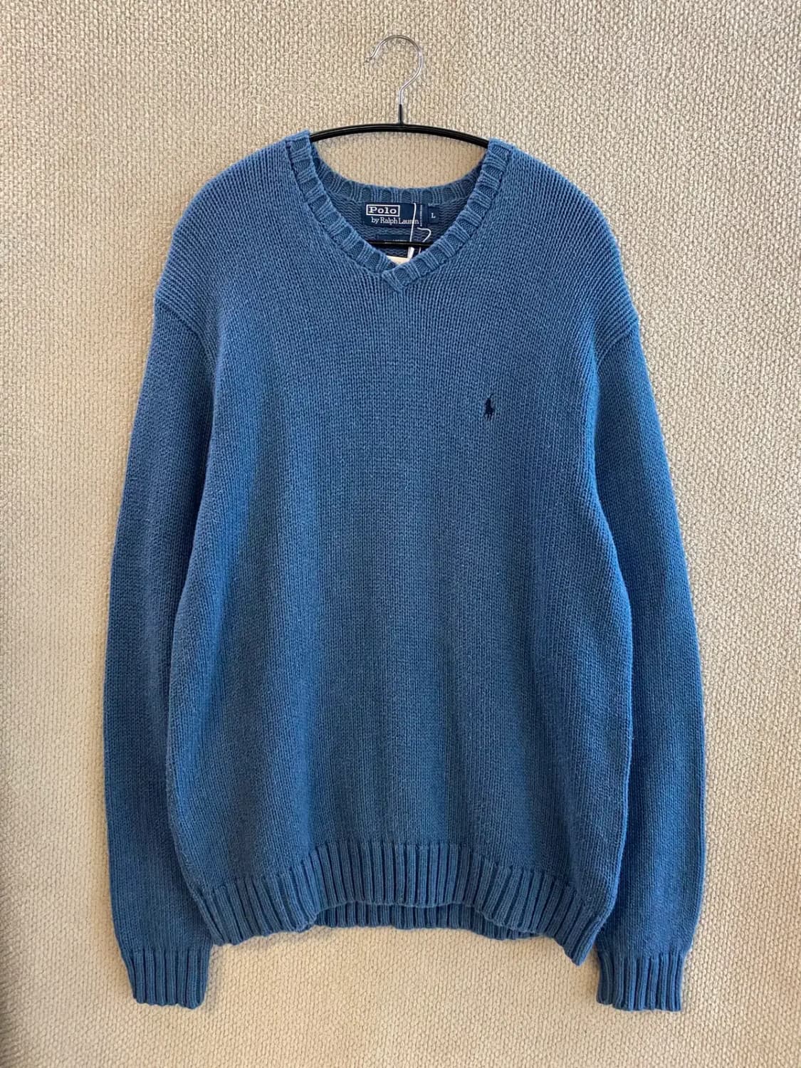 폴로 랄프로렌 브이넥 니트 (Man XL) B0895 상품이미지3