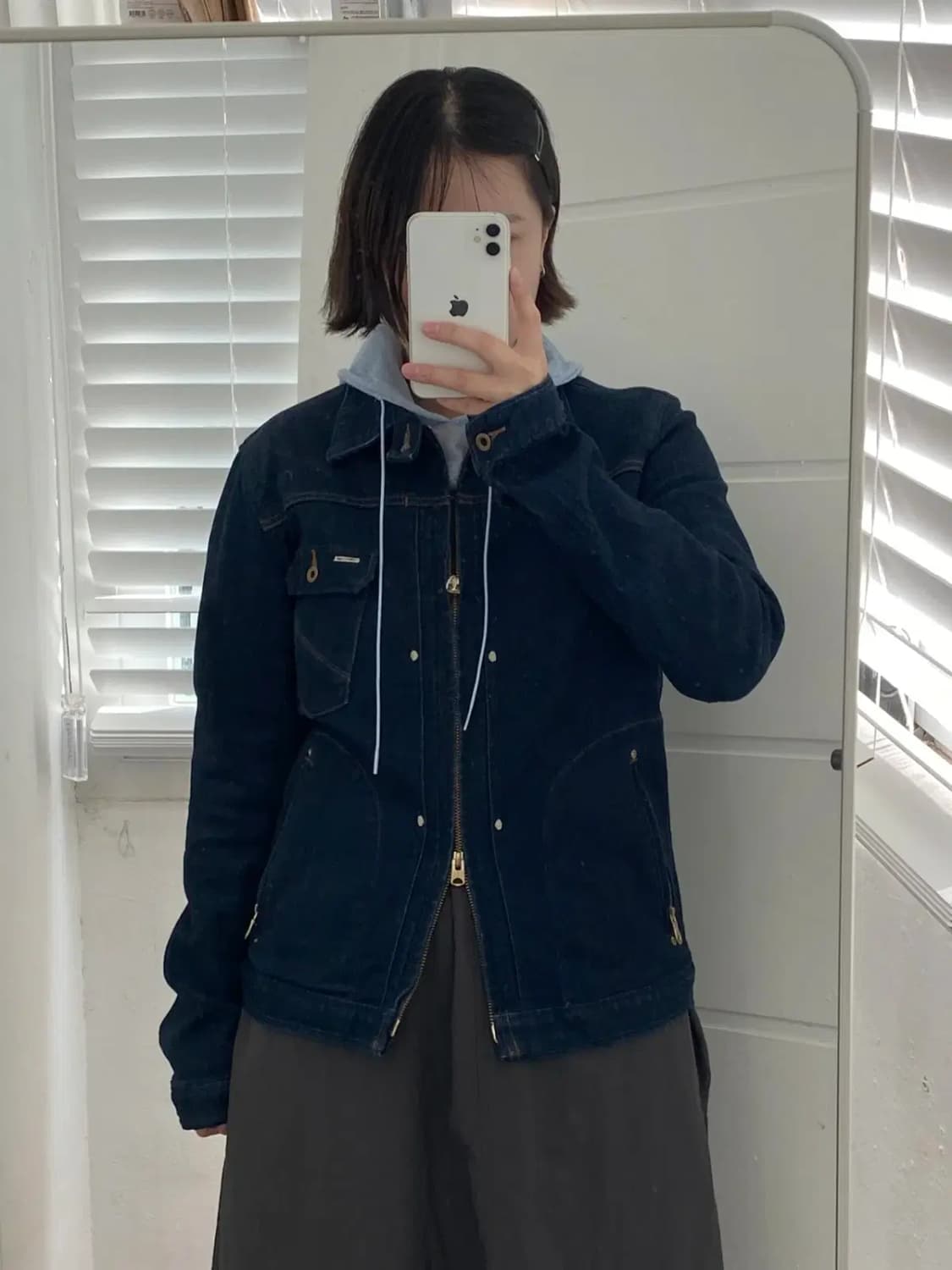 존불 투웨이 데님 자켓 (Woman M~L) 12483 상품이미지2