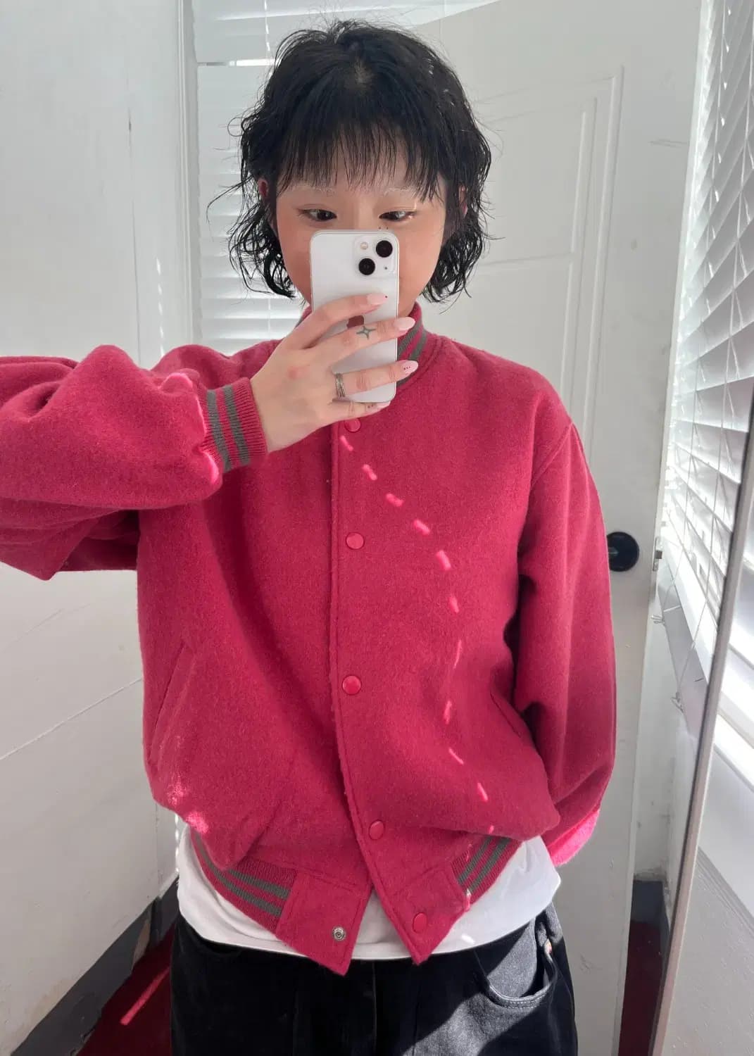 90s USA 바시티 자켓 (Man M) 12478 상품이미지1