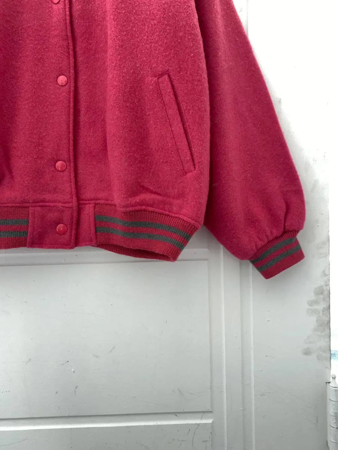 90s USA 바시티 자켓 (Man M) 12478 상품이미지4