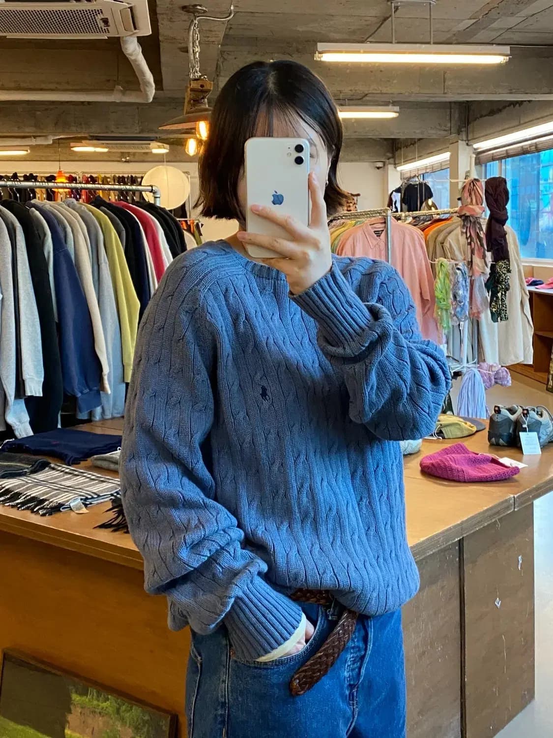 폴로 랄프로렌 케이블 니트 (Man L~XL) B0935 상품이미지1