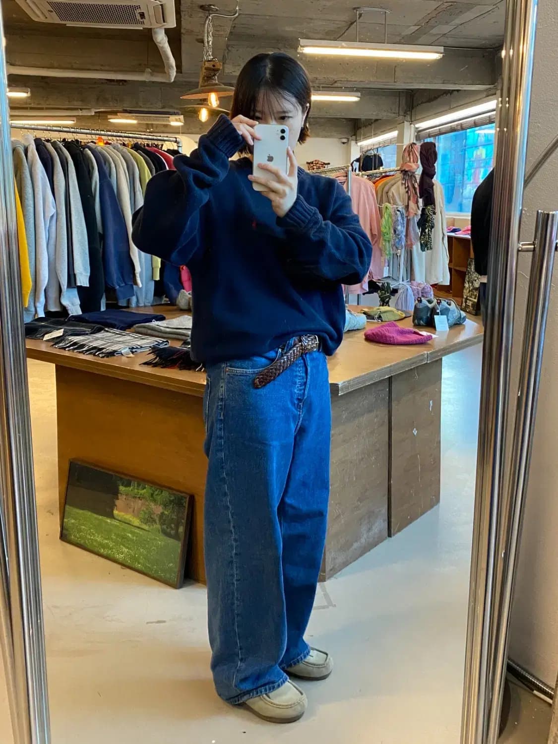 폴로 라운드 니트 (Man XL) B0934 상품이미지1