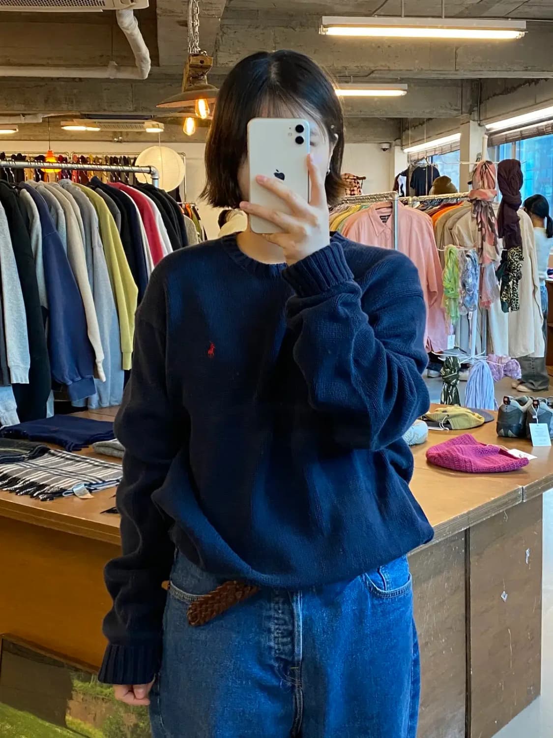 폴로 라운드 니트 (Man XL) B0934 상품이미지2