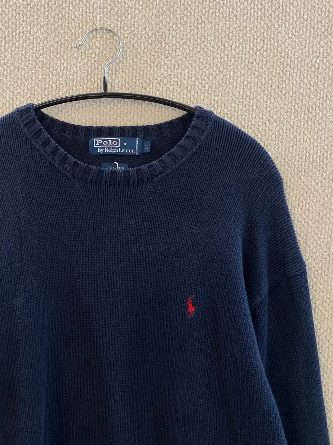 폴로 라운드 니트 (Man XL) B0934 상품이미지4