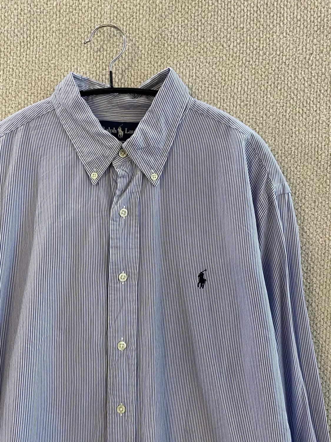 폴로 랄프로렌 스트라이프 셔츠 (Man XL) B0933 상품이미지4