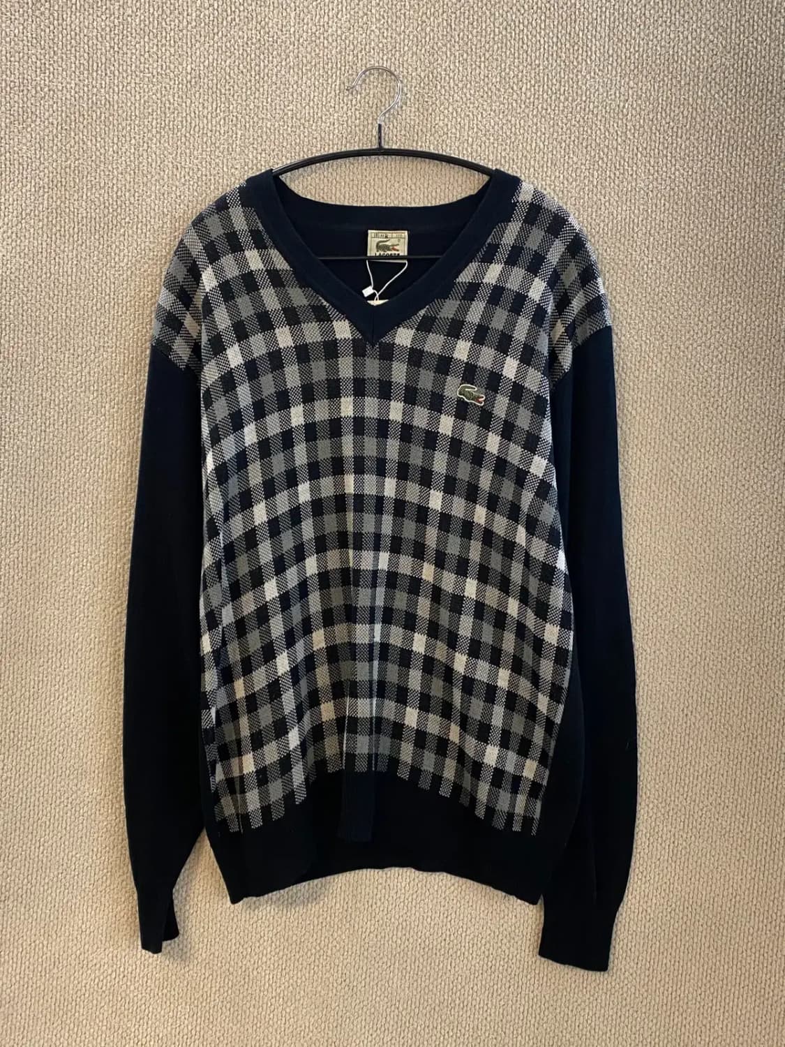 라코스테 체크 니트 (Man M) B0404 상품이미지3