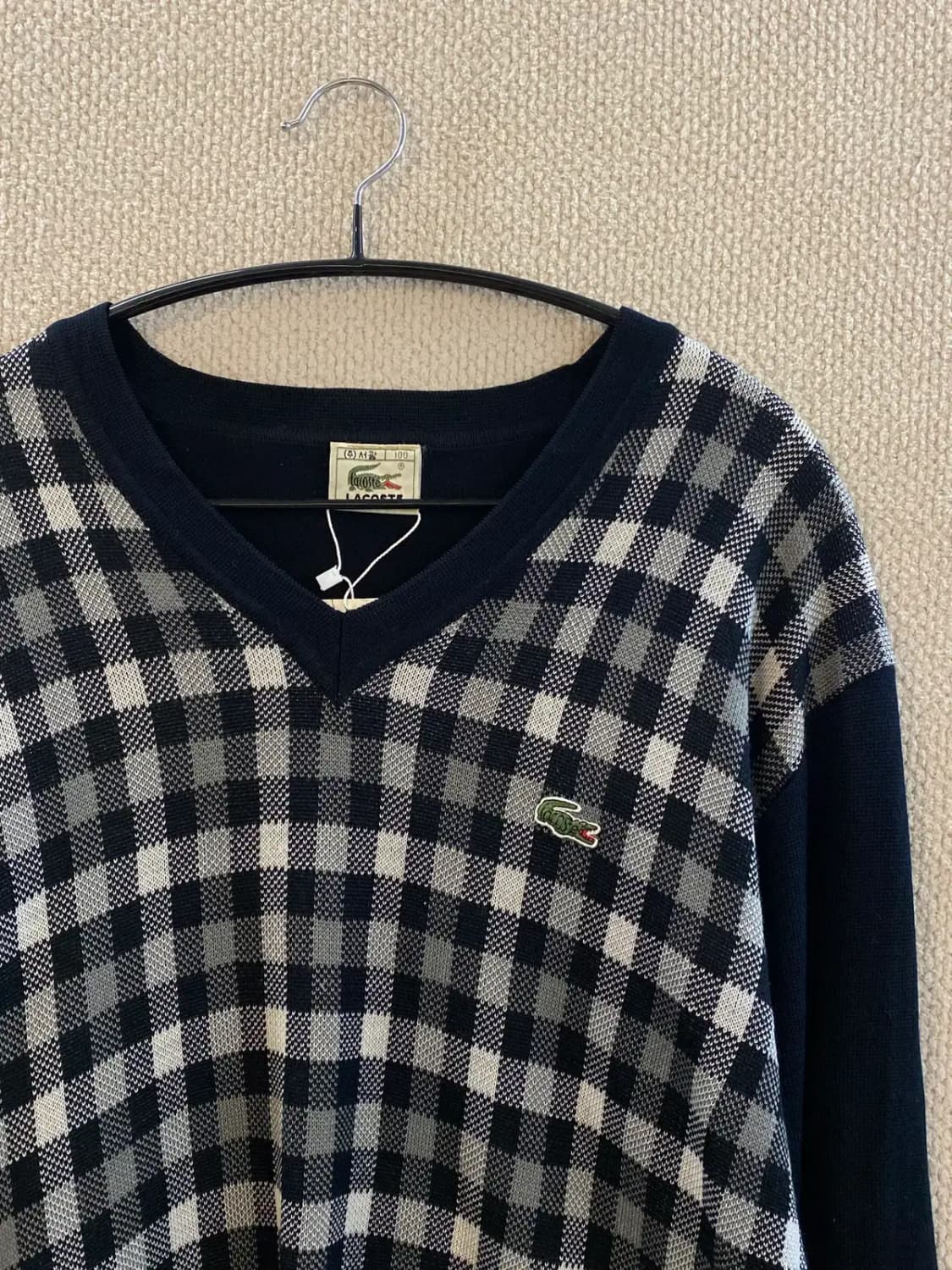 라코스테 체크 니트 (Man M) B0404 상품이미지4