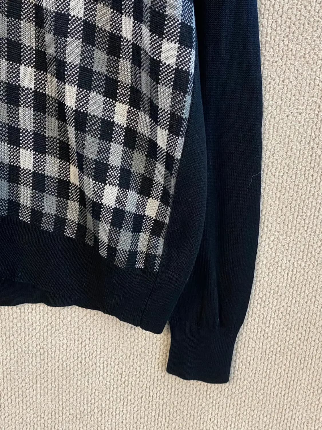 라코스테 체크 니트 (Man M) B0404 상품이미지5