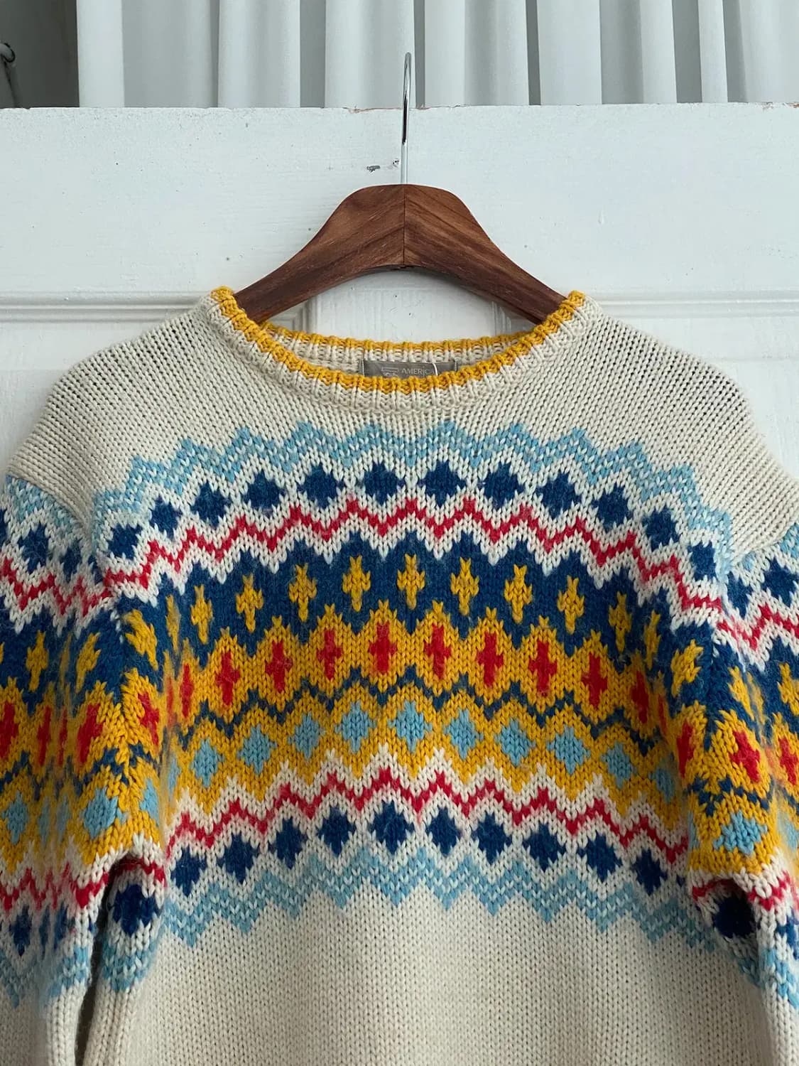 빈티지 노르딕 니트 (Woman L) 12492 상품이미지4