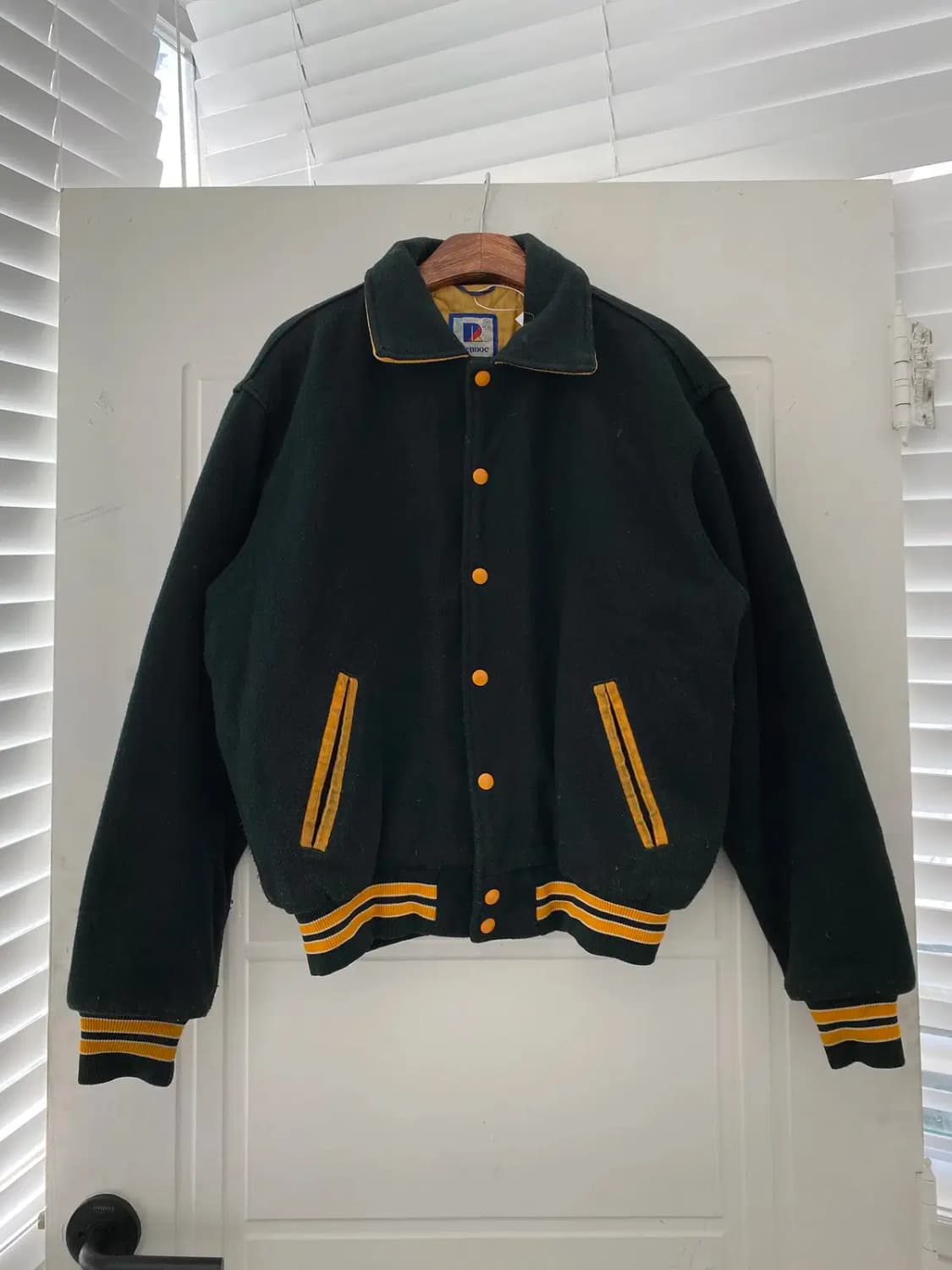 90's USA 바시티자켓 (Man M) 12491 상품이미지2