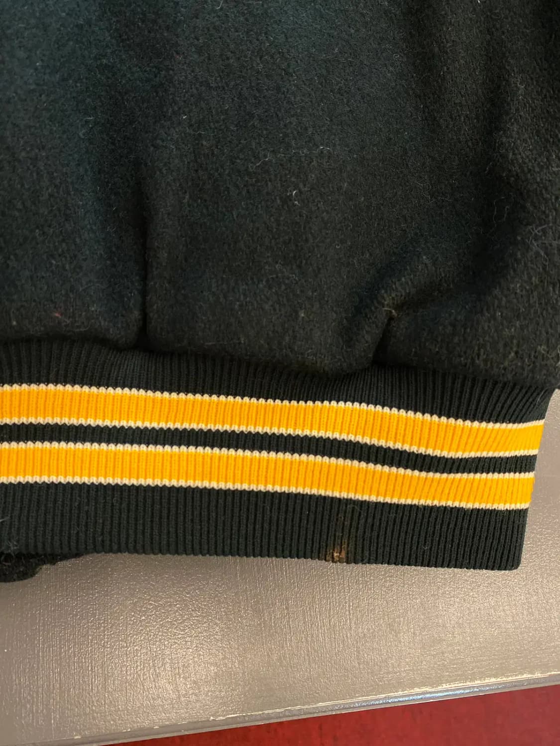 90's USA 바시티자켓 (Man M) 12491 상품이미지6