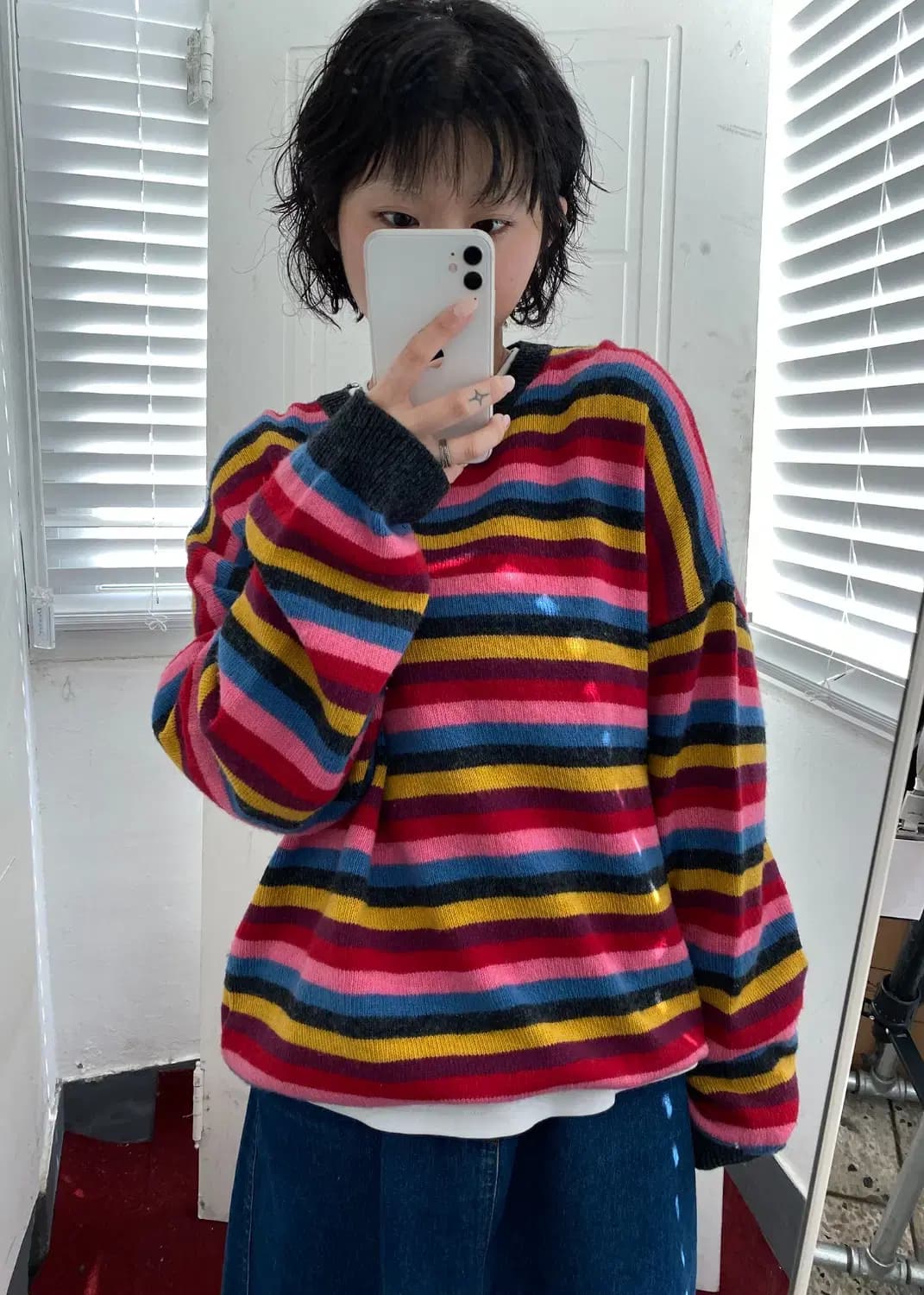 빈티지 스트라이프 니트 (Man XL) 12490 상품이미지1