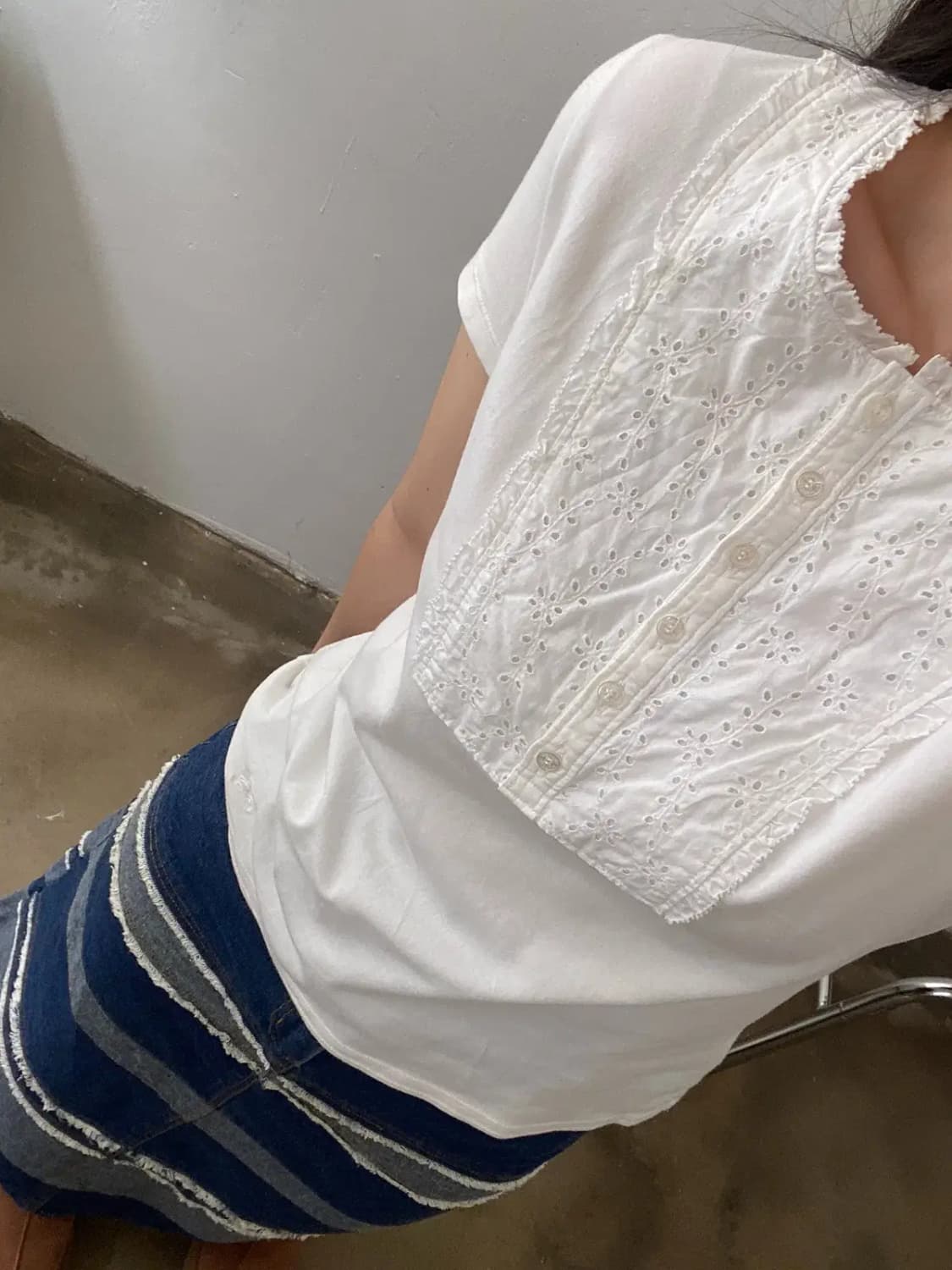 버버리 펀칭 반팔티 (Woman S) 10075 상품이미지1