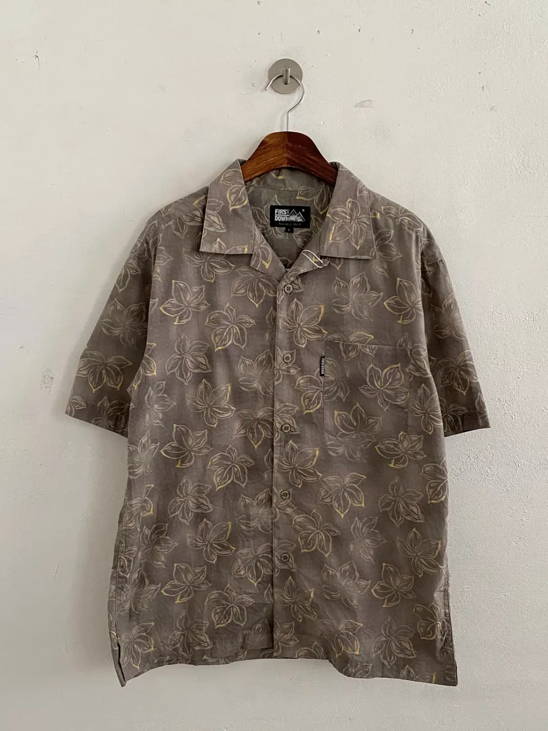 빈티지 패턴 반팔 셔츠 (Man L) 10071 상품이미지2