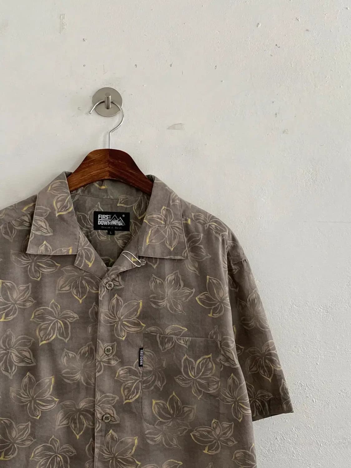 빈티지 패턴 반팔 셔츠 (Man L) 10071 상품이미지3