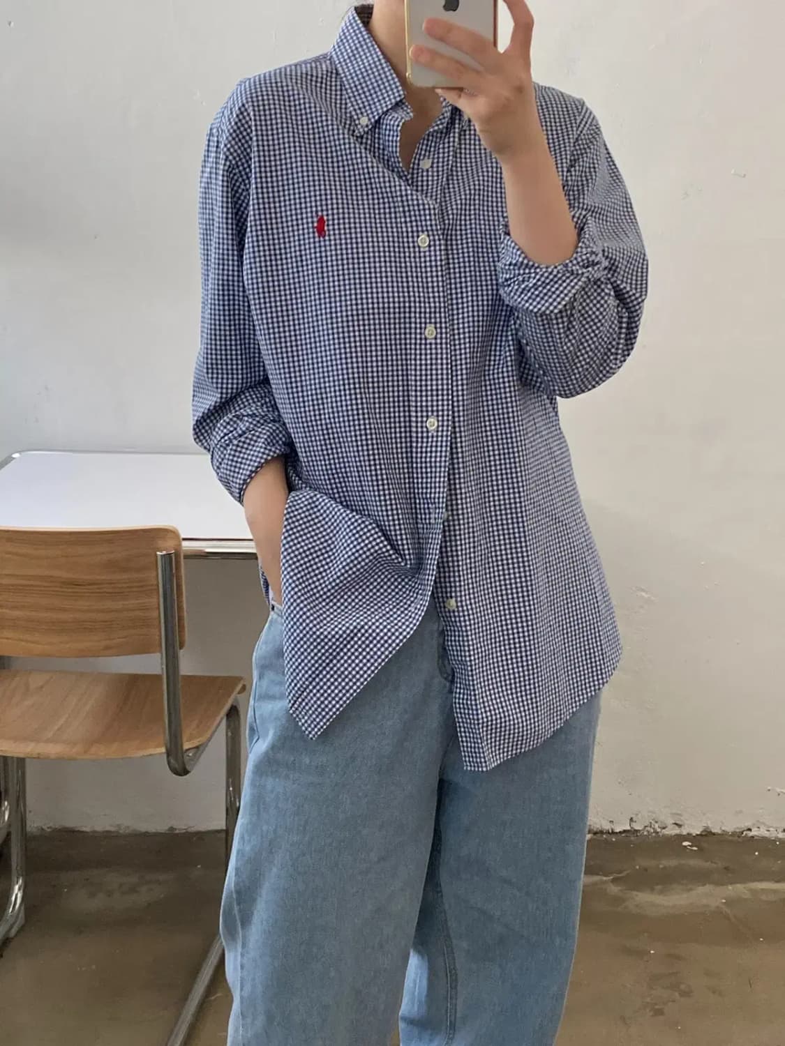 폴로랄프로렌 체크 셔츠 (Man M) 10106 상품이미지1