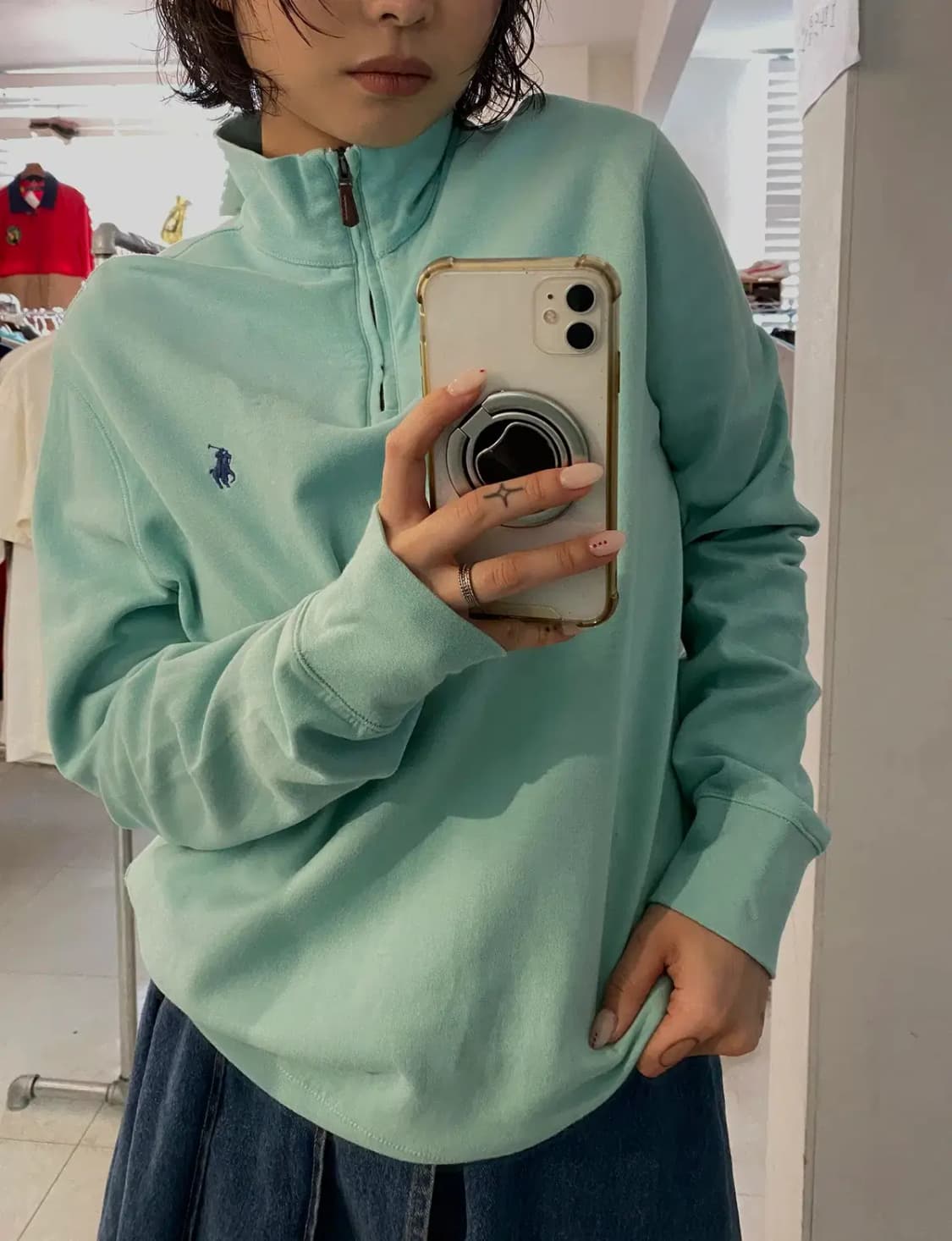 폴로랄프로렌 반집업 니트 (Man S) 12503 상품이미지2