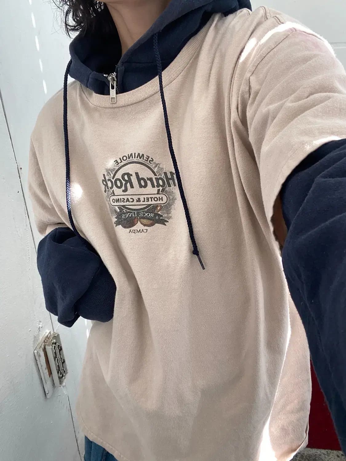 하드 락 프린팅 1/2 티셔츠 (Man 2XL) 12505 상품이미지1