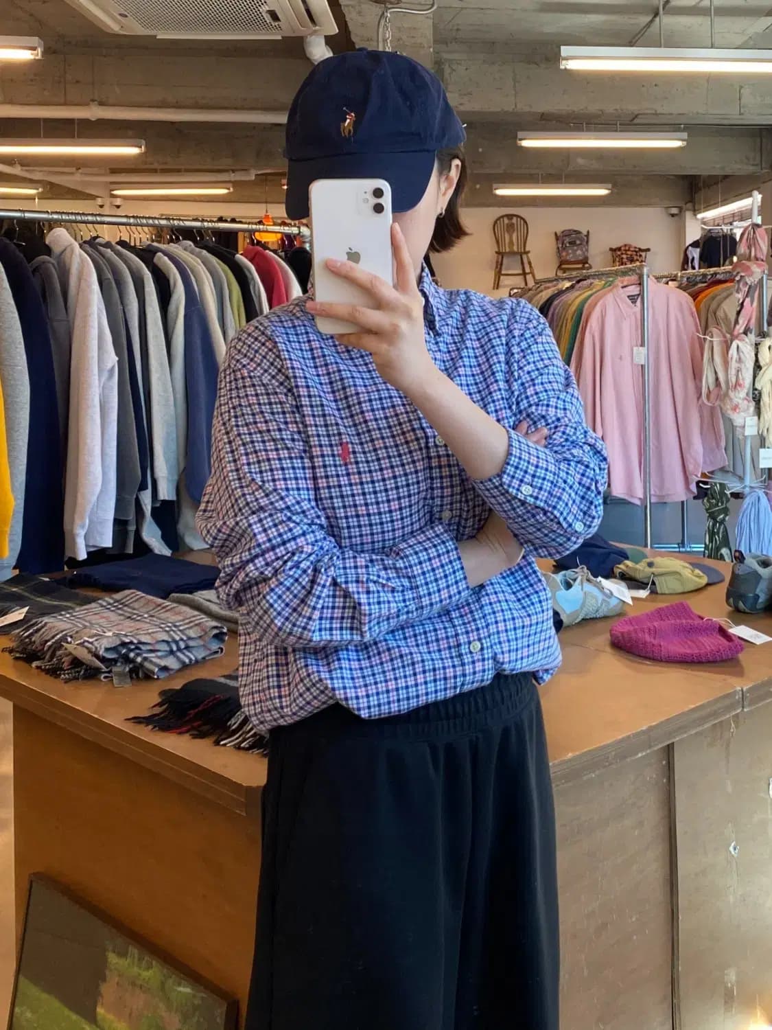 폴로랄프로렌 체크 셔츠 (Man M) B0941 상품이미지1