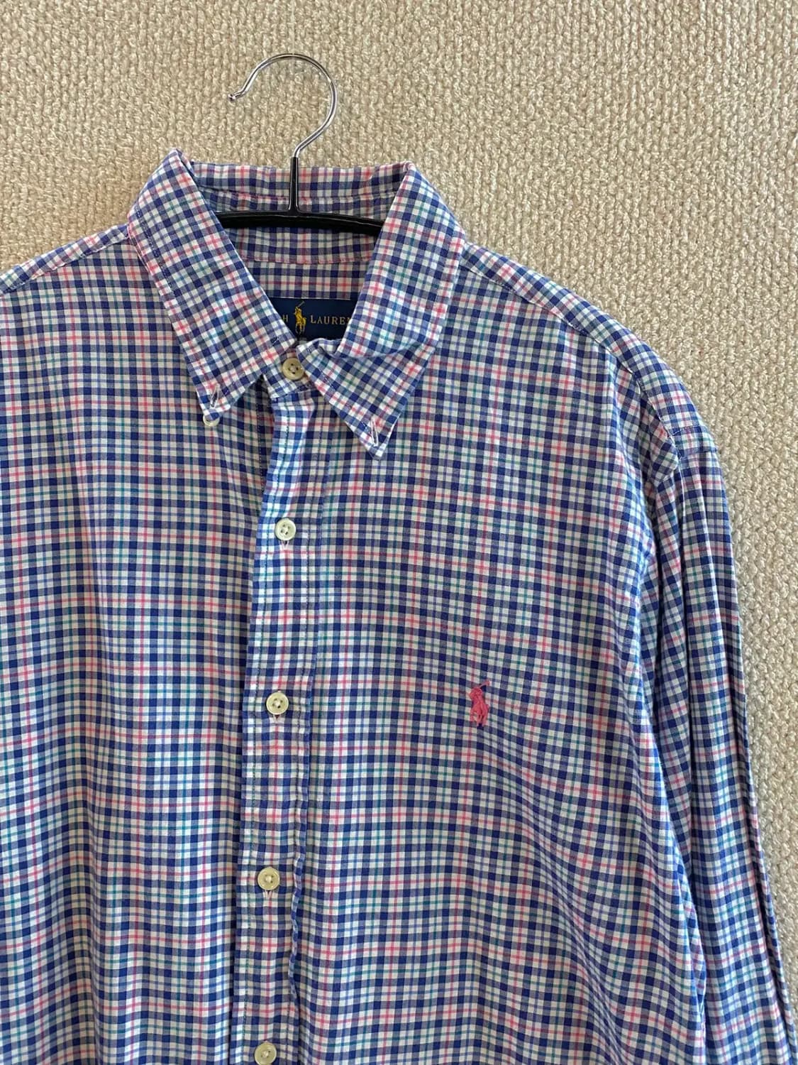 폴로랄프로렌 체크 셔츠 (Man M) B0941 상품이미지3